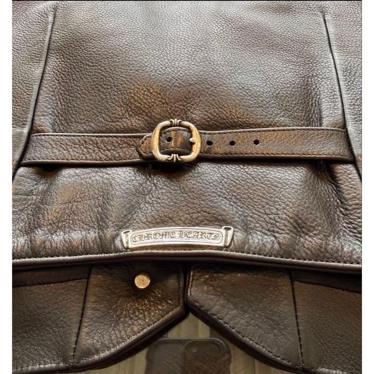 Chrome Hearts CH 8B Leather Vest Size US S / EU 44-46 / 1 - 13 Thumbnail