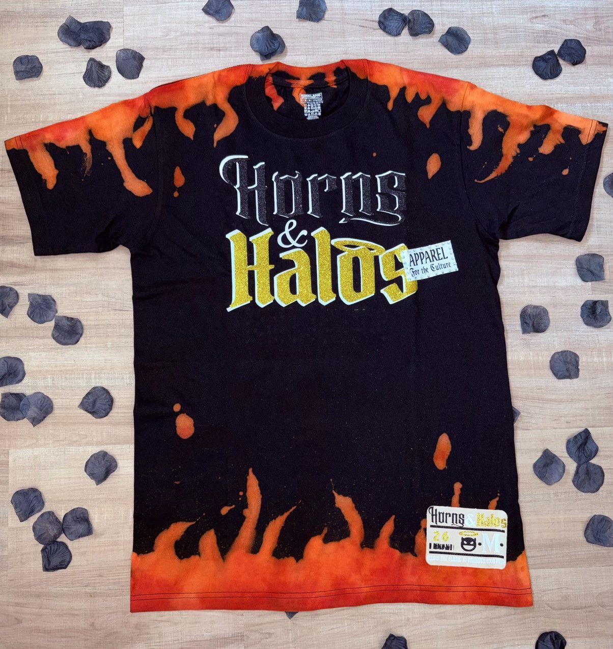 Other Horns & Halos “Last will be first” Flame tee Size US M / EU 48-50 / 2 - 1 Thumbnail