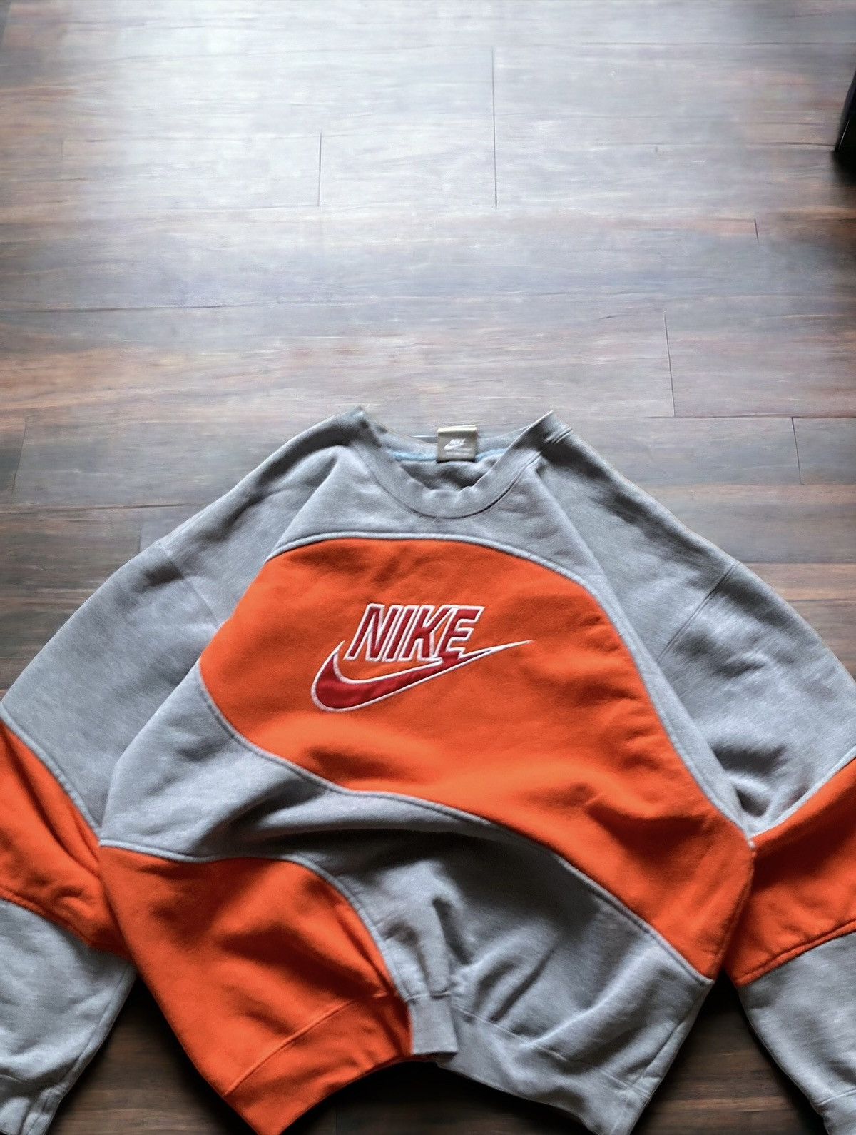 Nike × Vintage Custom crewneck sweatshirt nike spellout M 90’s 00’s y2k Size US M / EU 48-50 / 2 - 2 Thumbnail