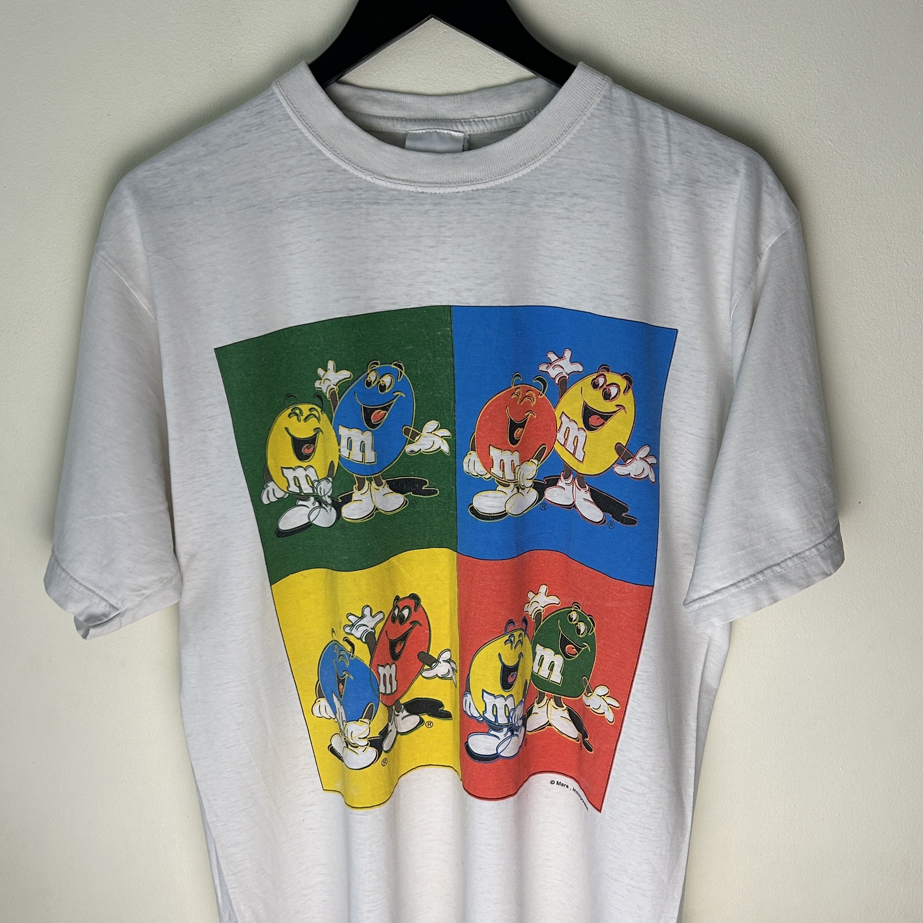 Vintage Vintage M&M’s Andy Warhol Pop Art 90's T-shirt Size US L / EU 52-54 / 3 - 2 Thumbnail