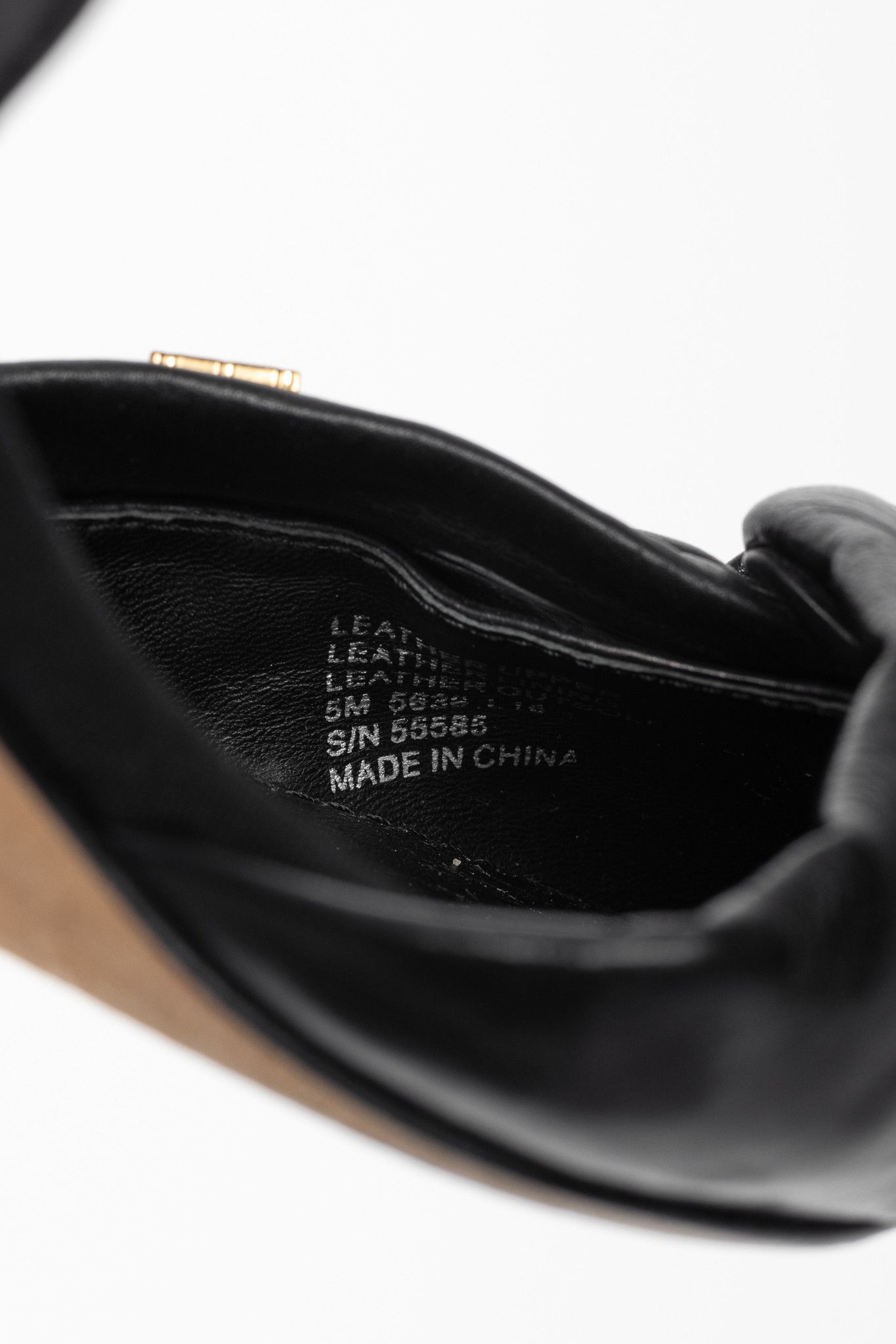 Tory Burch Tory Burch Black Leather Knotted Pointed-Toe Slingback Pumps Size US 5 / IT 35 - 9 Thumbnail