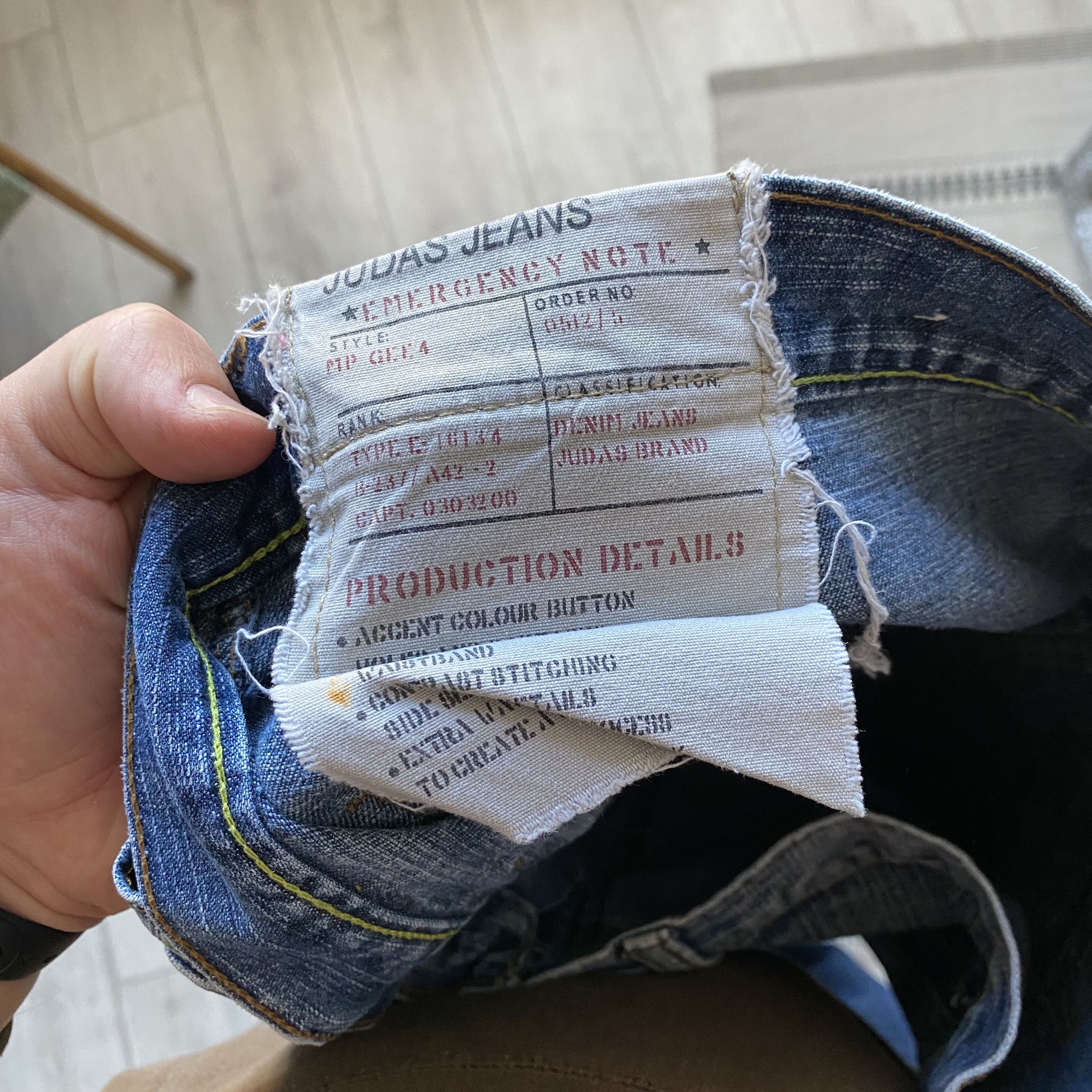 If Six Was Nine 👖Vintage 2000s Avant-garde ifsixwasnine jeans Distressed Size US 32 / EU 48 - 11 Thumbnail