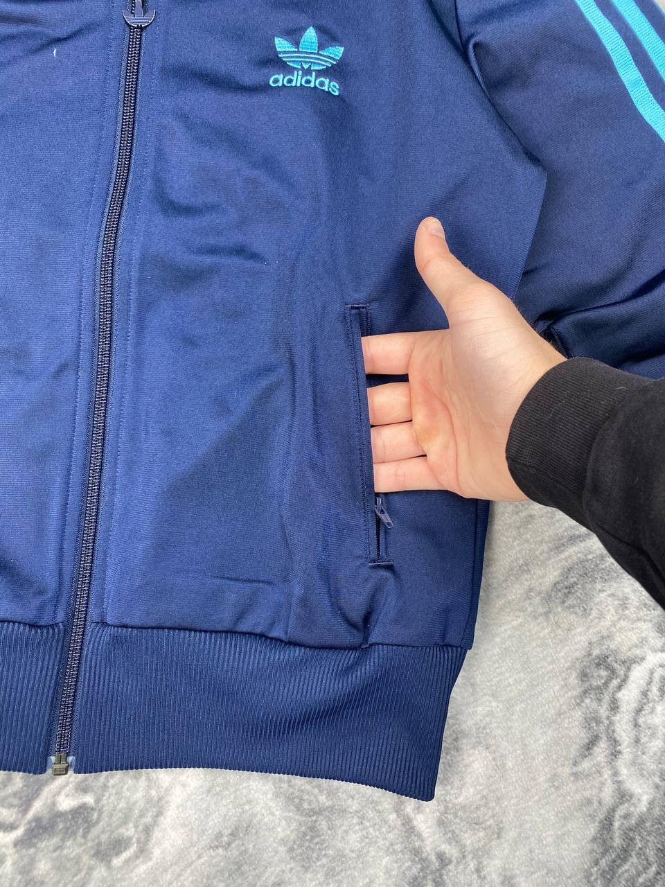 Adidas Vintage Adidas Tracksuit Jacket and Pants Balenciaga Style Size US M / EU 48-50 / 2 - 5 Thumbnail