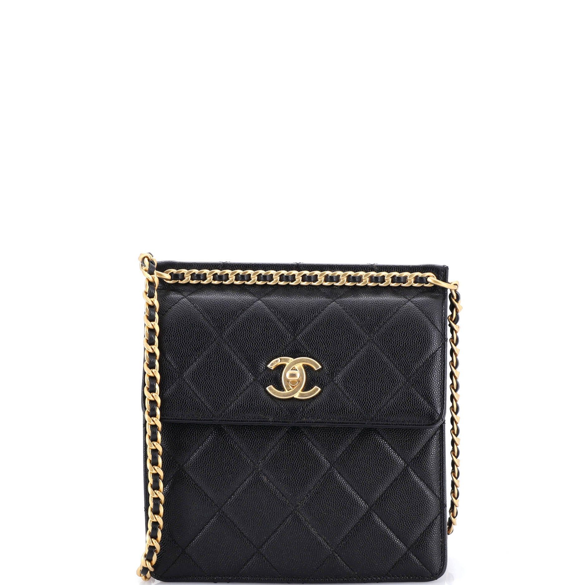 Top Chain CC Square Crossbody