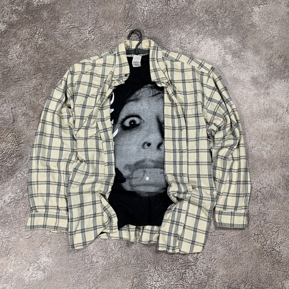 Vintage Vintage 90s Plaid Shirt Graphic Oversized Grunge Streetwear Size US S / EU 44-46 / 1 - 1 Thumbnail