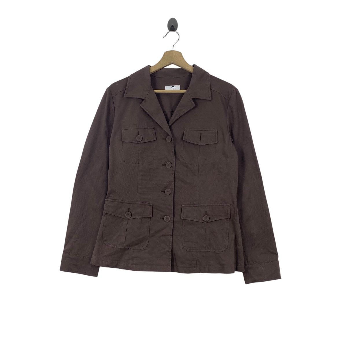 Aigner Vintage AIGNER Utility Safari Jacket Button Up Minimalist Size M / US 6-8 / IT 42-44 - 1 Thumbnail