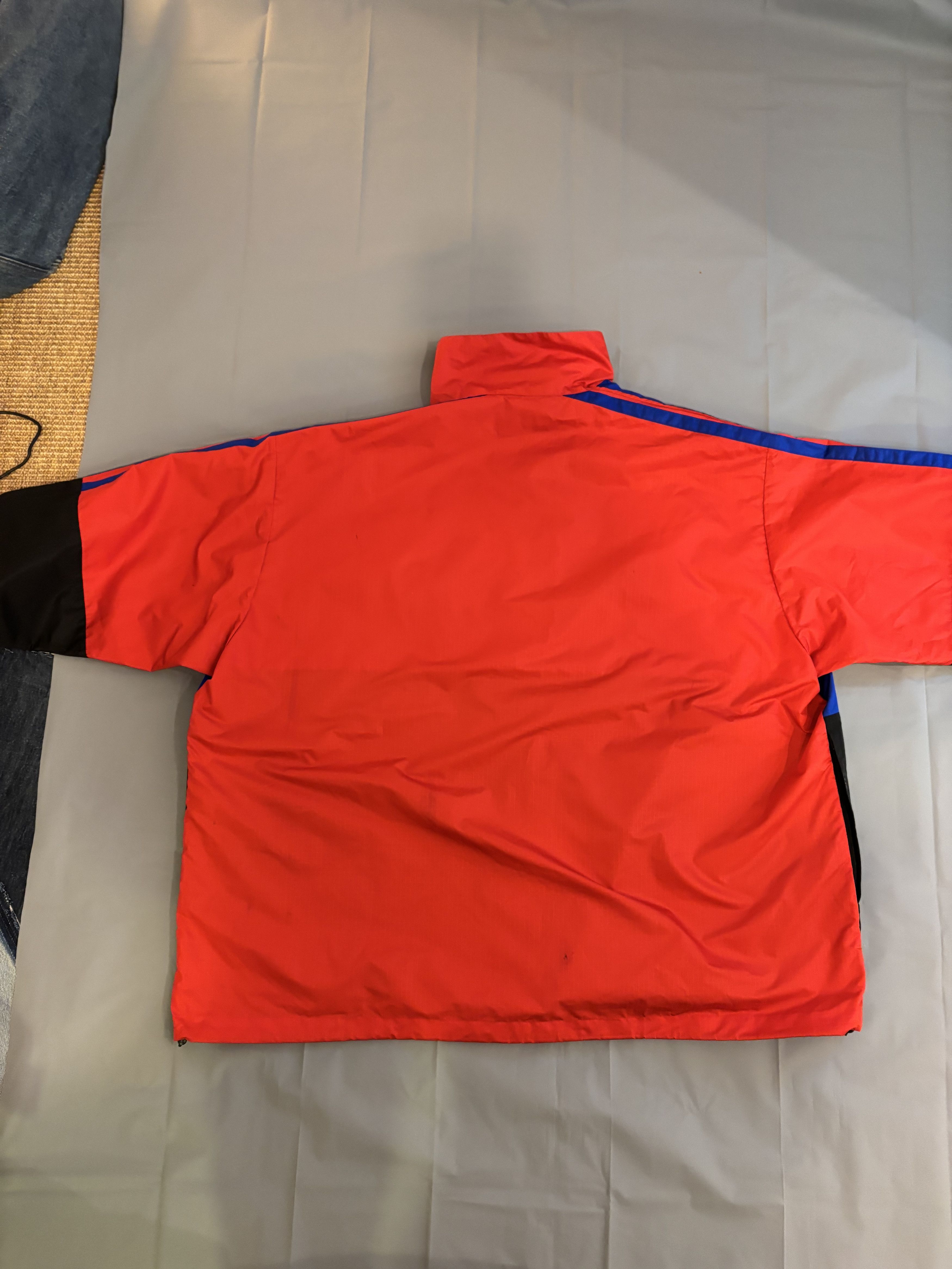 Balenciaga Coach jacket oversize Balenciaga rouge bleu noir Size US XL / EU 56 / 4 - 18 Thumbnail