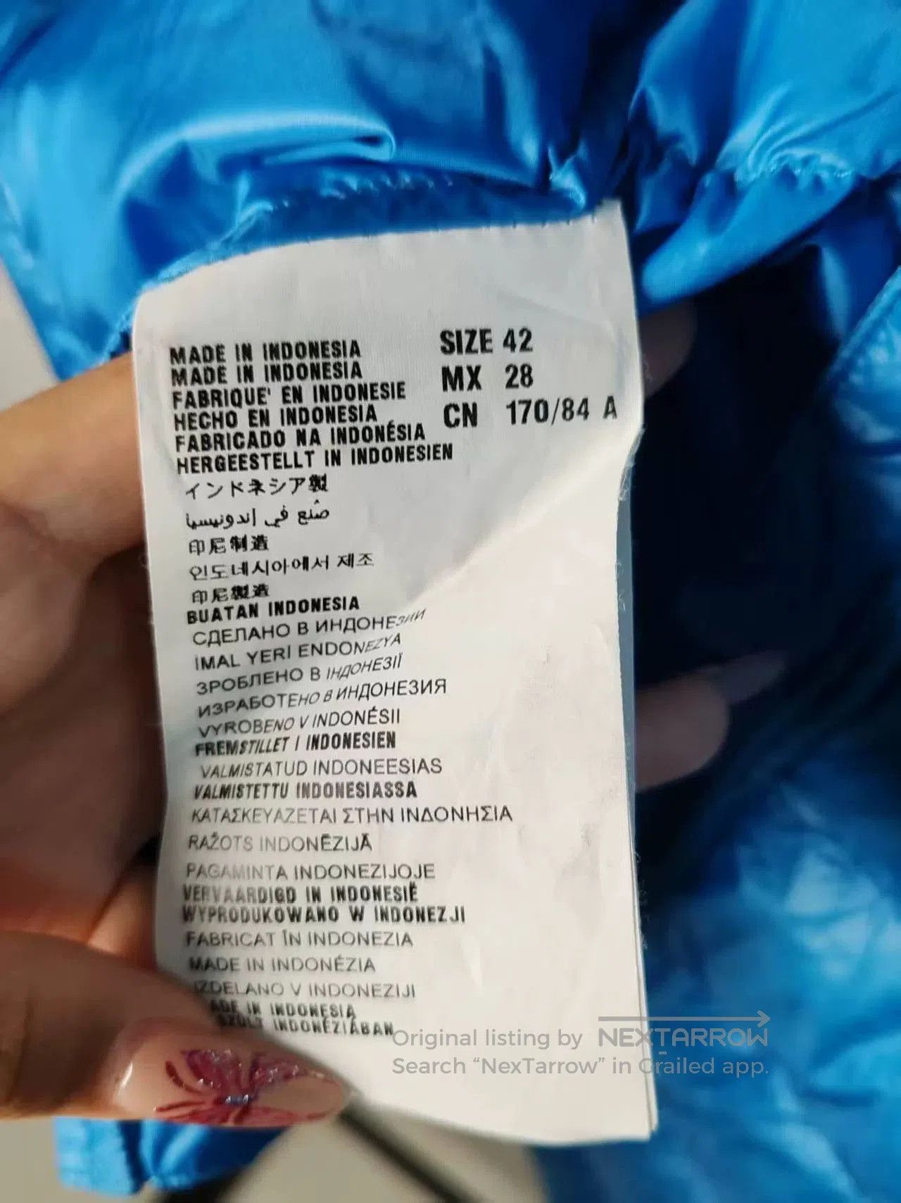 Prada Prada Blue Down Vest with Triangle Logo. Size US M / EU 48-50 / 2 - 3 Thumbnail