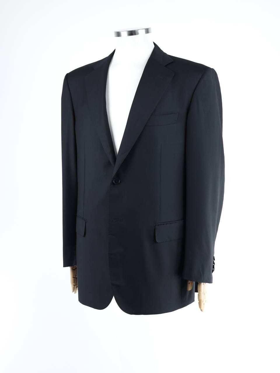 Pal Zileri PAL ZILERI Sartoriale black blazer jacket Size 54R - 2 Thumbnail