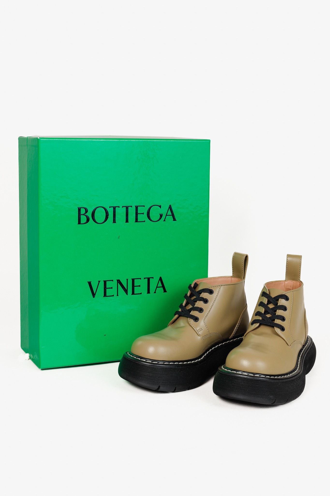 Bottega Veneta Bottega Veneta Swell Tokyo Brush Calf Leather Ankle Boots Size US 6.5 / IT 36.5 - 10 Thumbnail