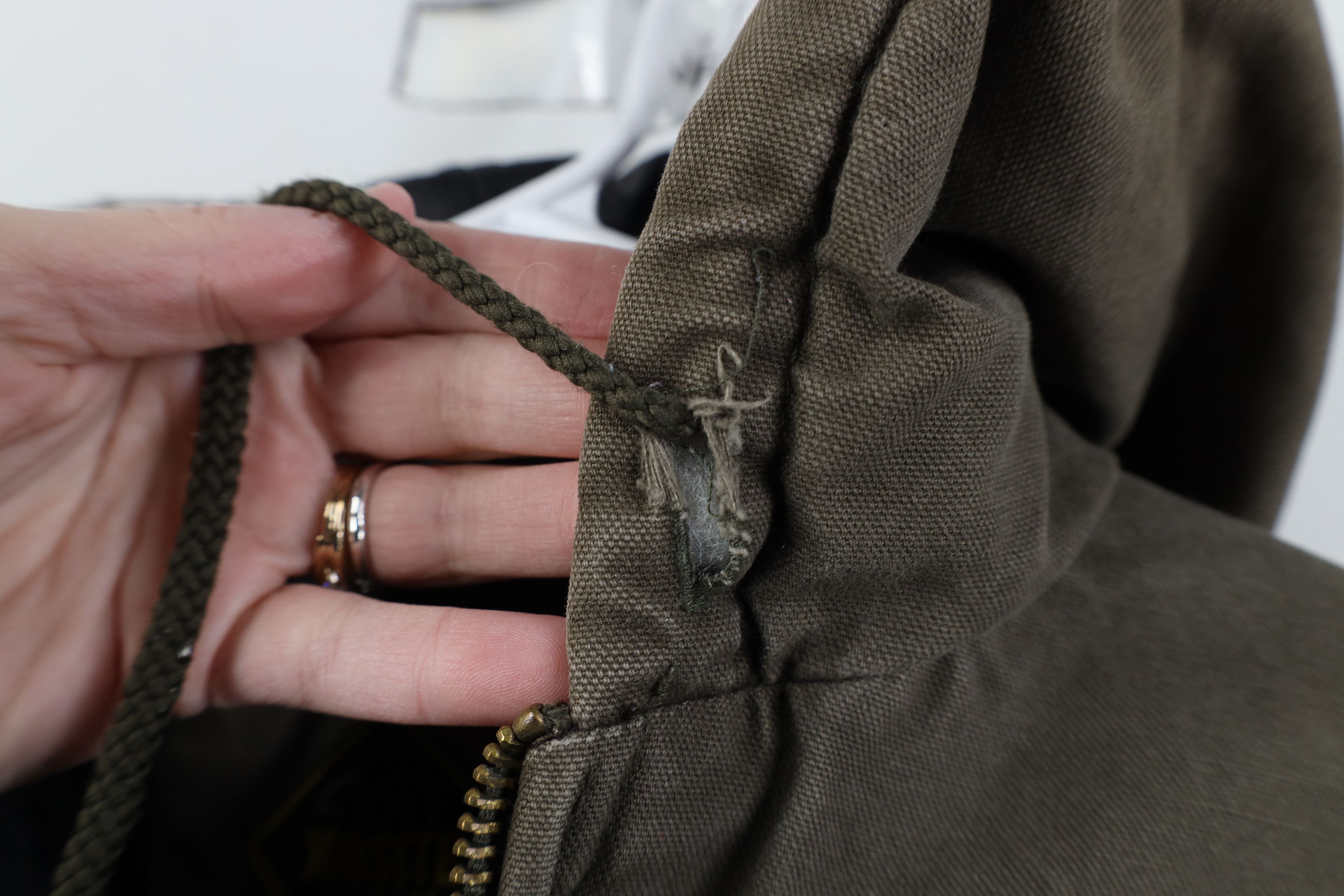 Vintage Vintage Y2K Streetwear Quilted Canvas Hooded Jacket Green Size US M / EU 48-50 / 2 - 14 Thumbnail