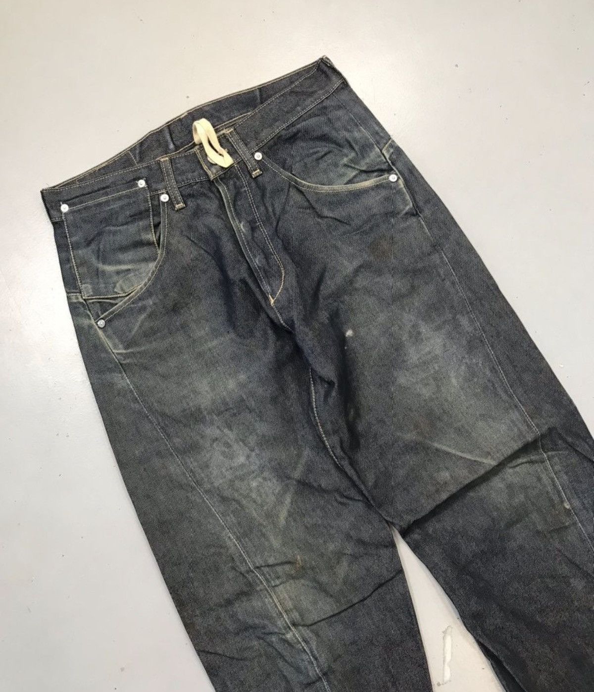Levi's Vintage Levi’s engineer jeans denim Size US 30 / EU 46 - 4 Thumbnail