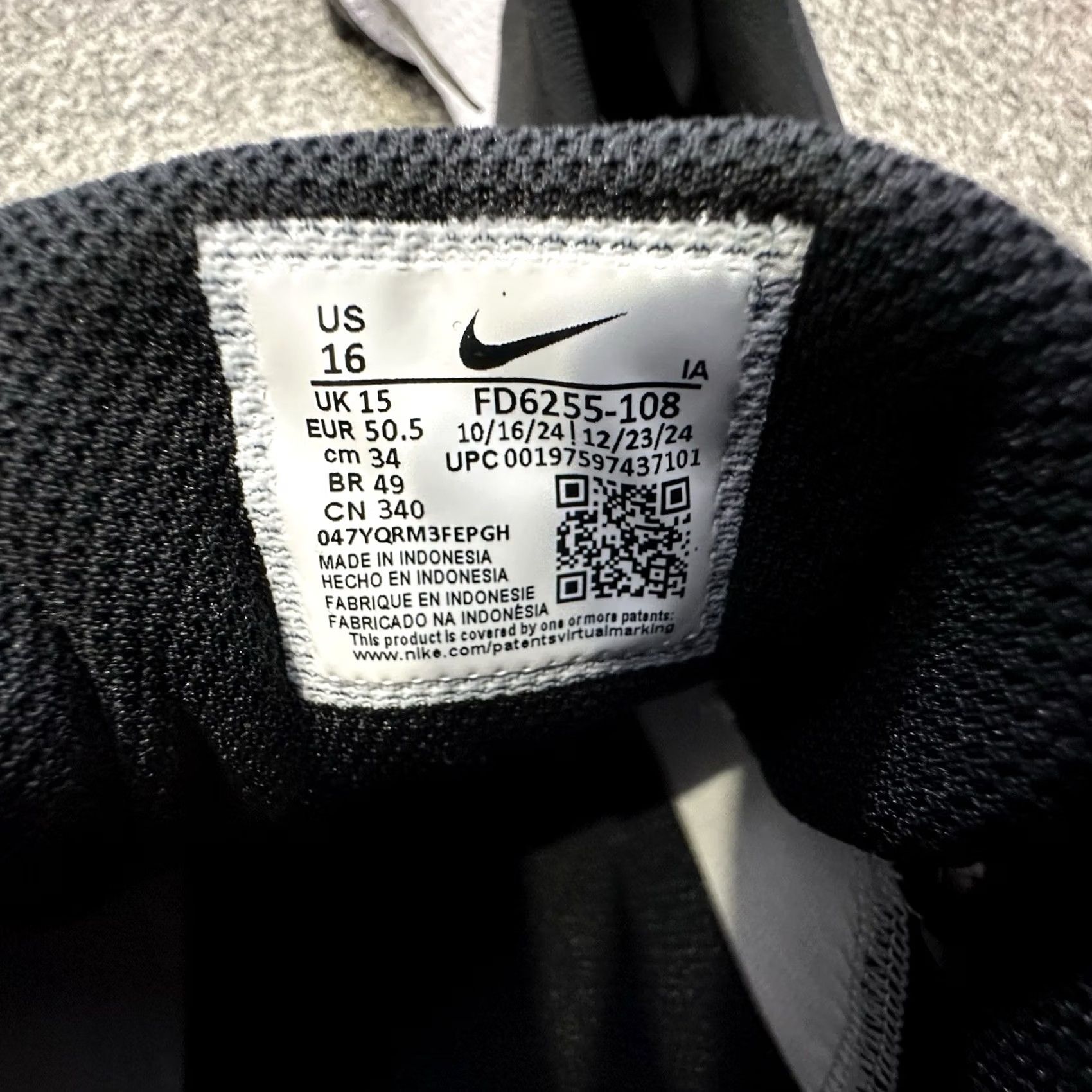 Nike Nike Alpha Huarache Elite 4 Low MCS Baseball Cleats Mens 16 White FD6255-108 Nike Alpha Huarache Elite 4 Baseball Cleats Mens 16 White Size US 15 / EU 48 - 7 Thumbnail