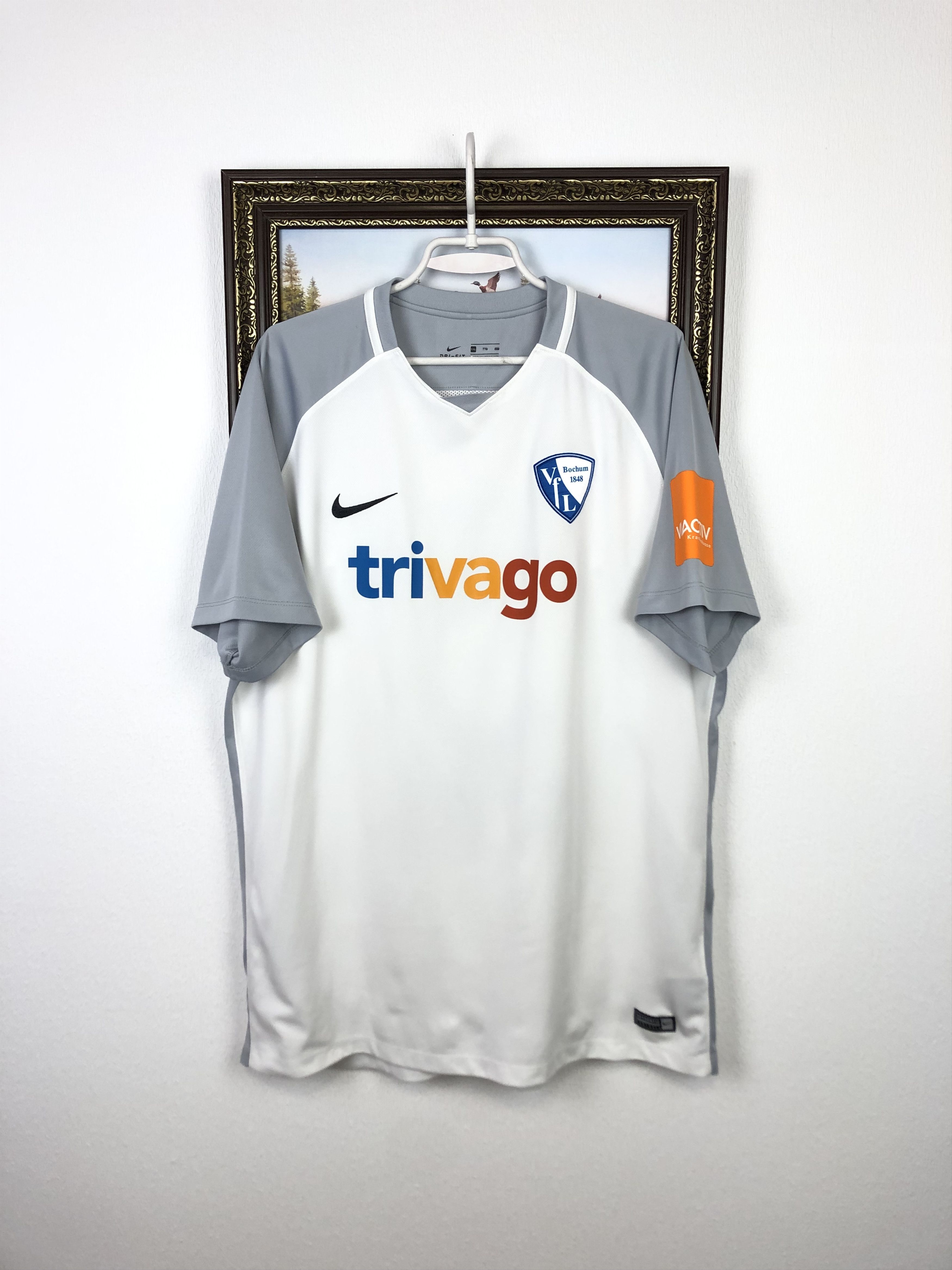 Nike VfL Bochum football shirt 2017 Soccer #3 Soares Nike Jersey Size US XXL / EU 58 / 5 - 1 Thumbnail