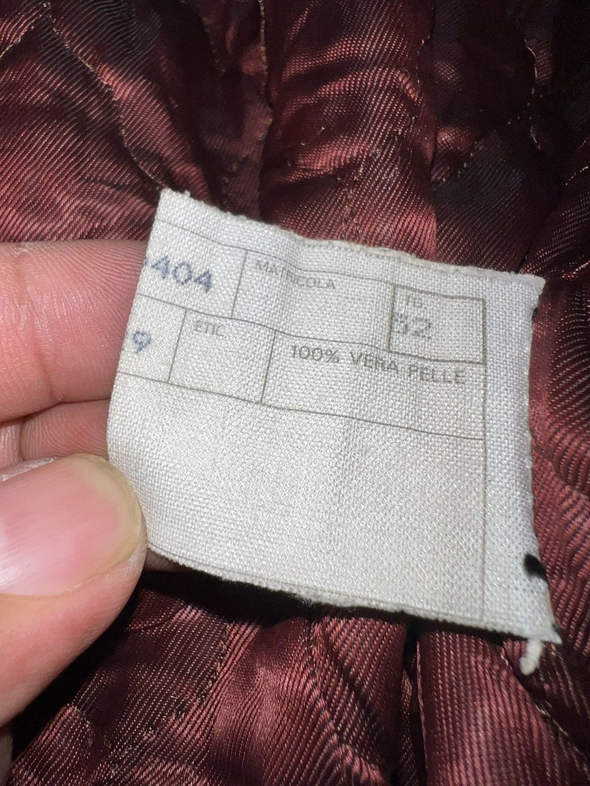 Genuine Leather 80s Vera Pelle & Fiochhi Italy Flight Leather Jacket Type A2 Size US XL / EU 56 / 4 - 8 Thumbnail