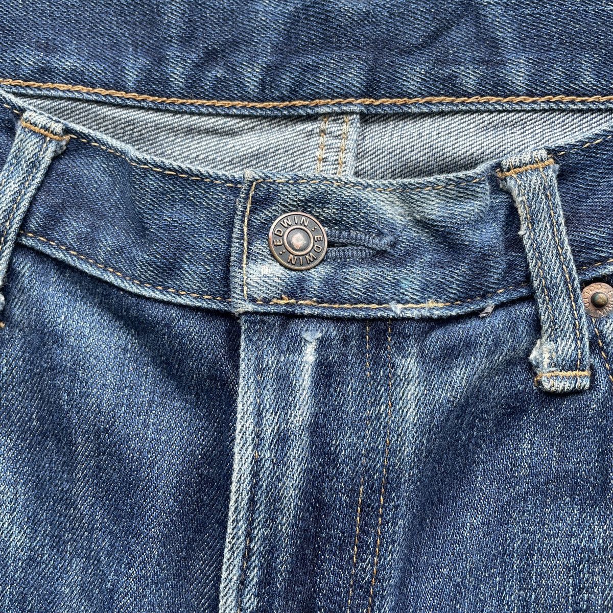 Edwin Vintage Edwin 503 Denim Faded Jeans Pants W34x25 Size US 34 / EU 50 - 6 Thumbnail