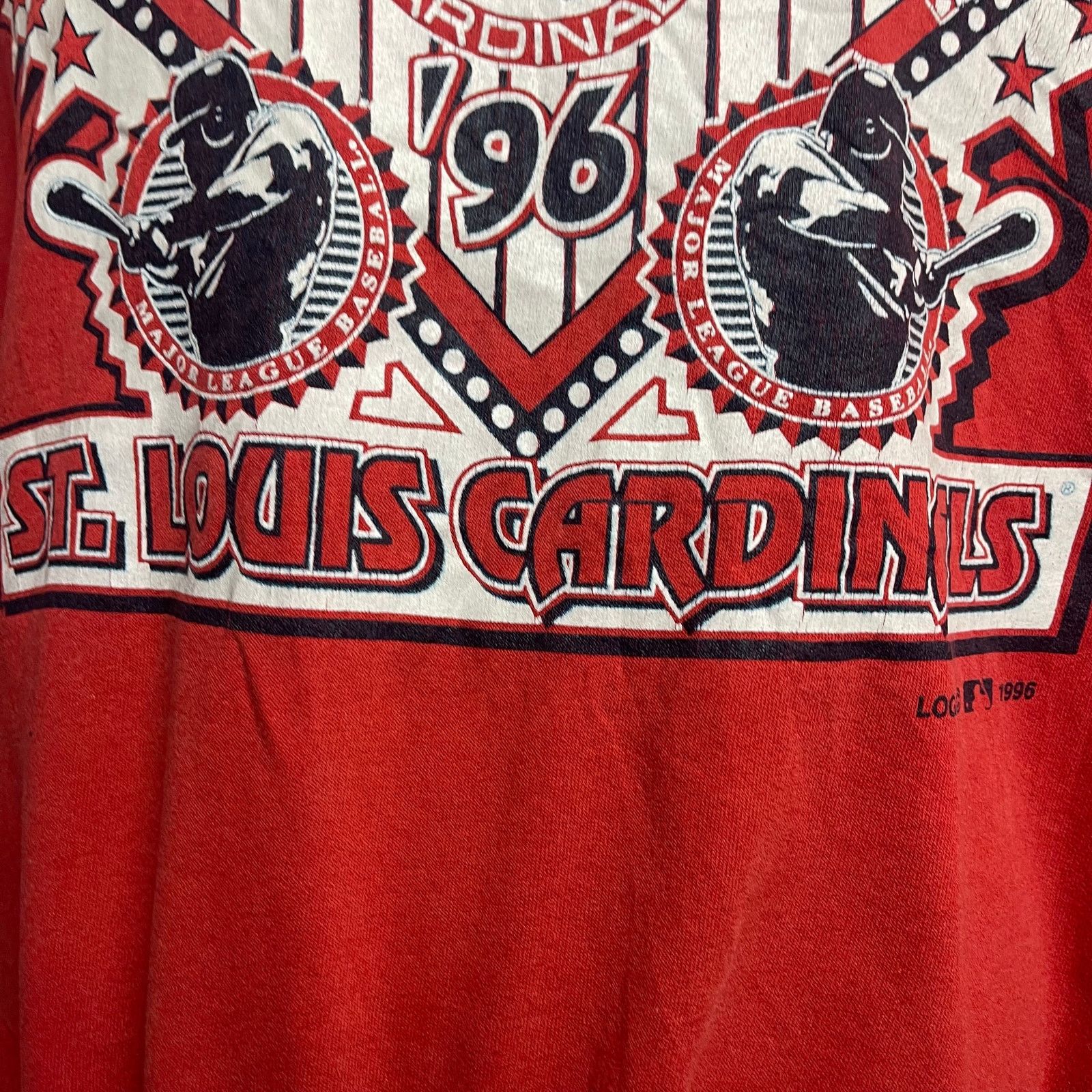 Vintage Vintage St. Louis Cardinals 1996 NL Champions MLB Crewneck Size US XL / EU 56 / 4 - 3 Thumbnail