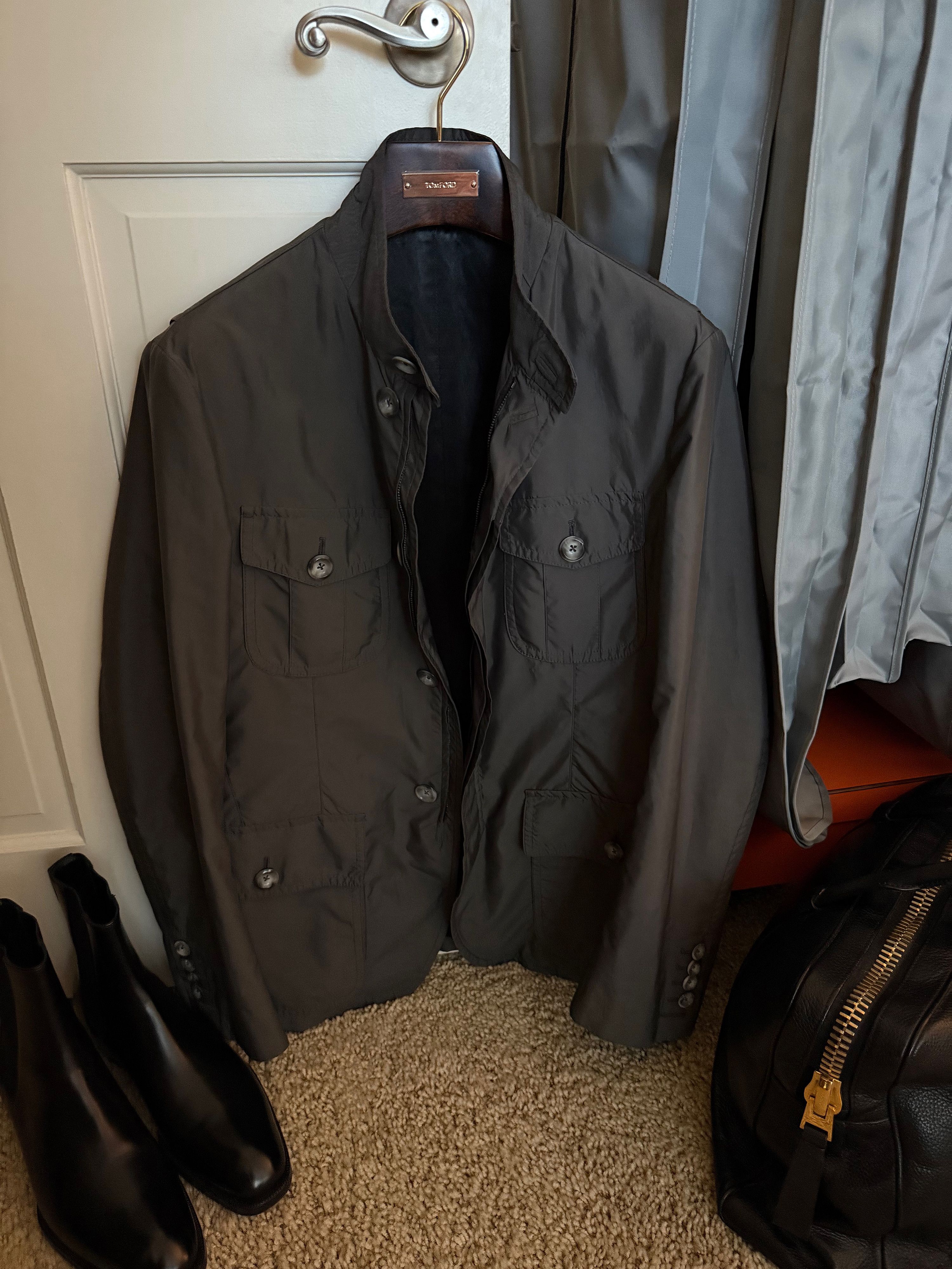Tom Ford Effortless Cool Rare $4,200 w/tax New TOM FORD Field Jacket Size US M / EU 48-50 / 2 - 20 Thumbnail