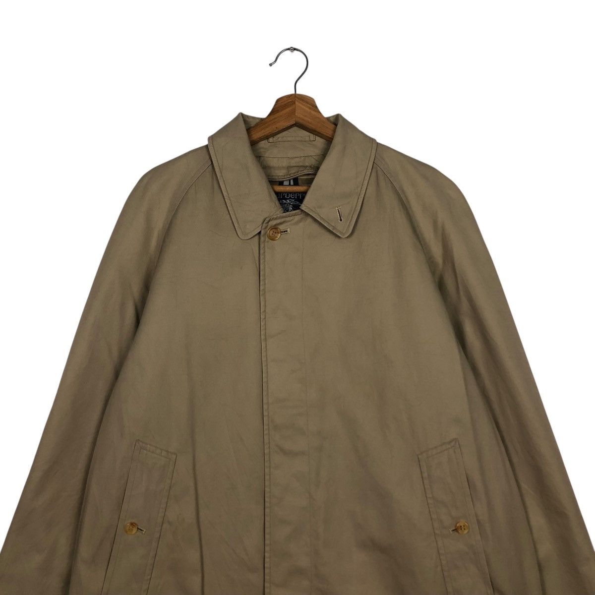 Burberry 🔥VINTAGE LONG JACKET BURBERRYS NOVA CHECK BLANKET Size US M / EU 48-50 / 2 - 6 Thumbnail