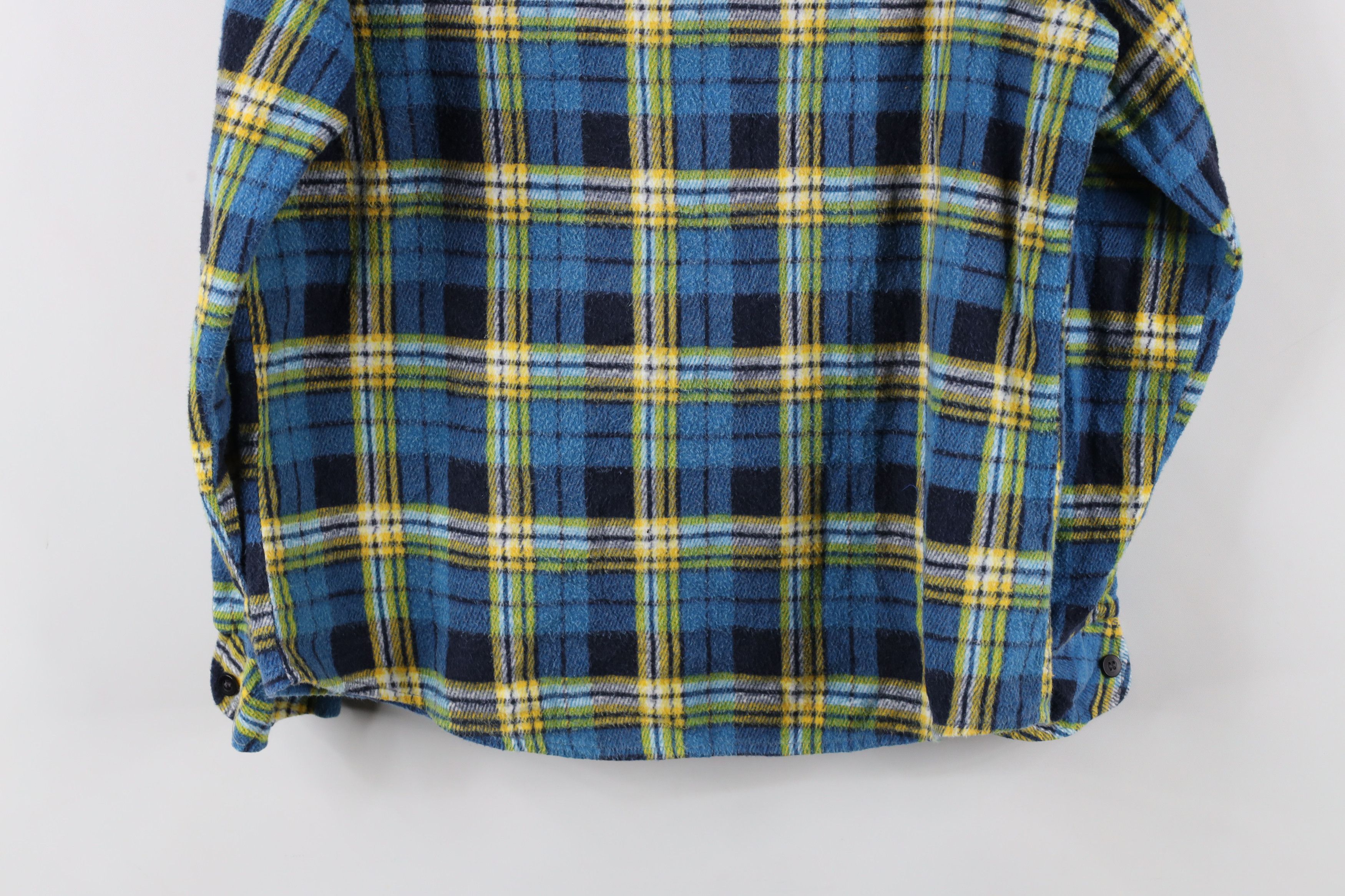 Vintage Vintage 70s Streetwear Flannel Collared Button Shirt Plaid Size XS / US 0-2 / IT 36-38 - 10 Thumbnail