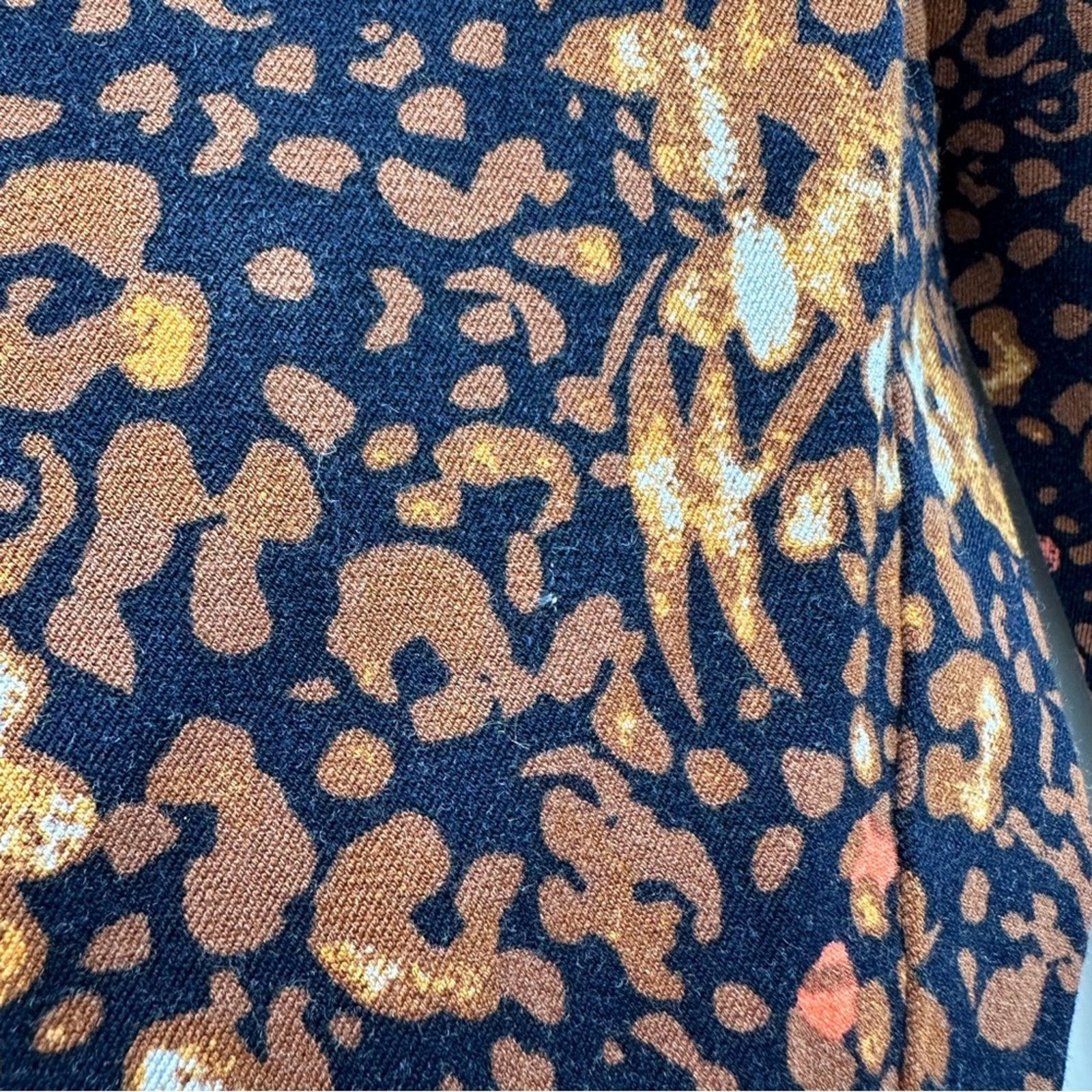 Anthropologie Anthropologie The Essential Slim Autumn Floral Trouser Pants Size 30" / US 8 / IT 44 - 12 Thumbnail