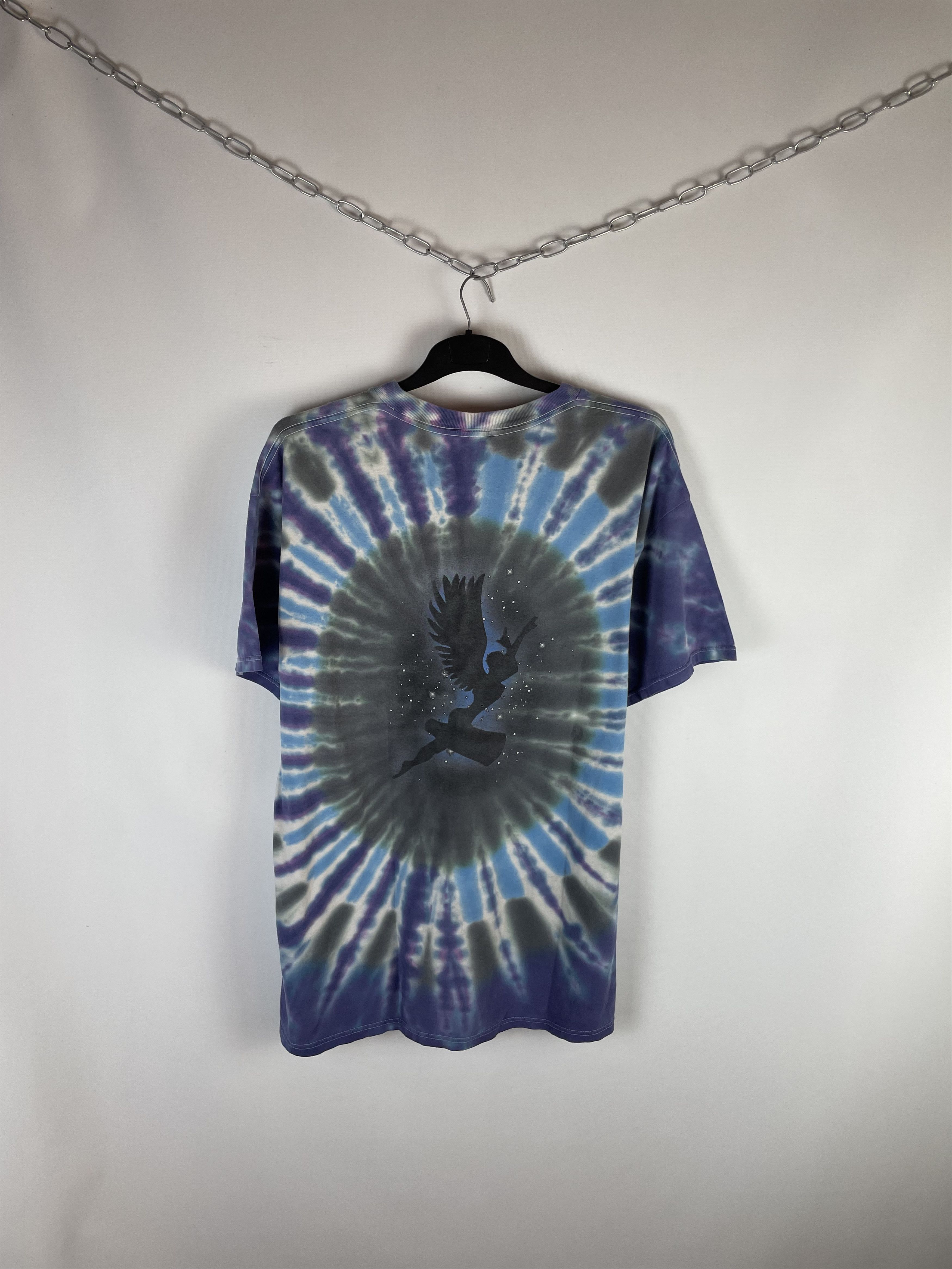 Band Tees Vintage 1997 Santana ‘Winged Guitar’ Tie Dye Promo T Shirt Size US XL / EU 56 / 4 - 10 Thumbnail