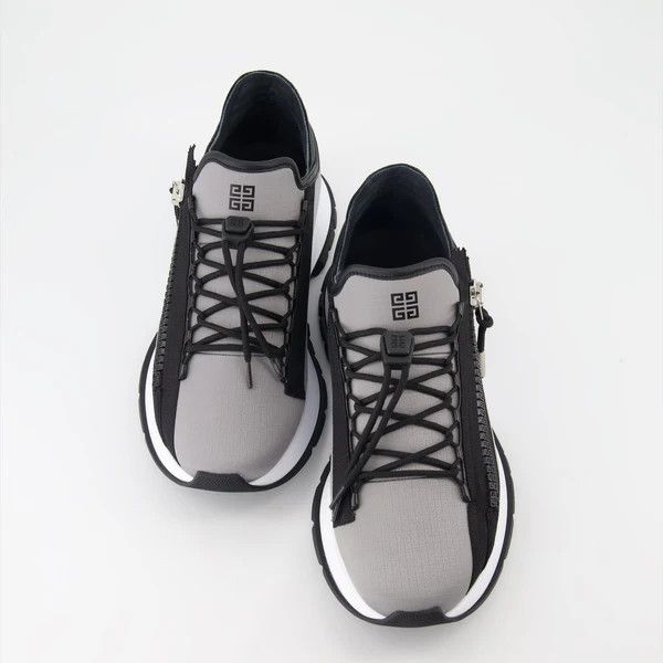 o1w1db10325 Spectre Zip Runners in Black/Grey