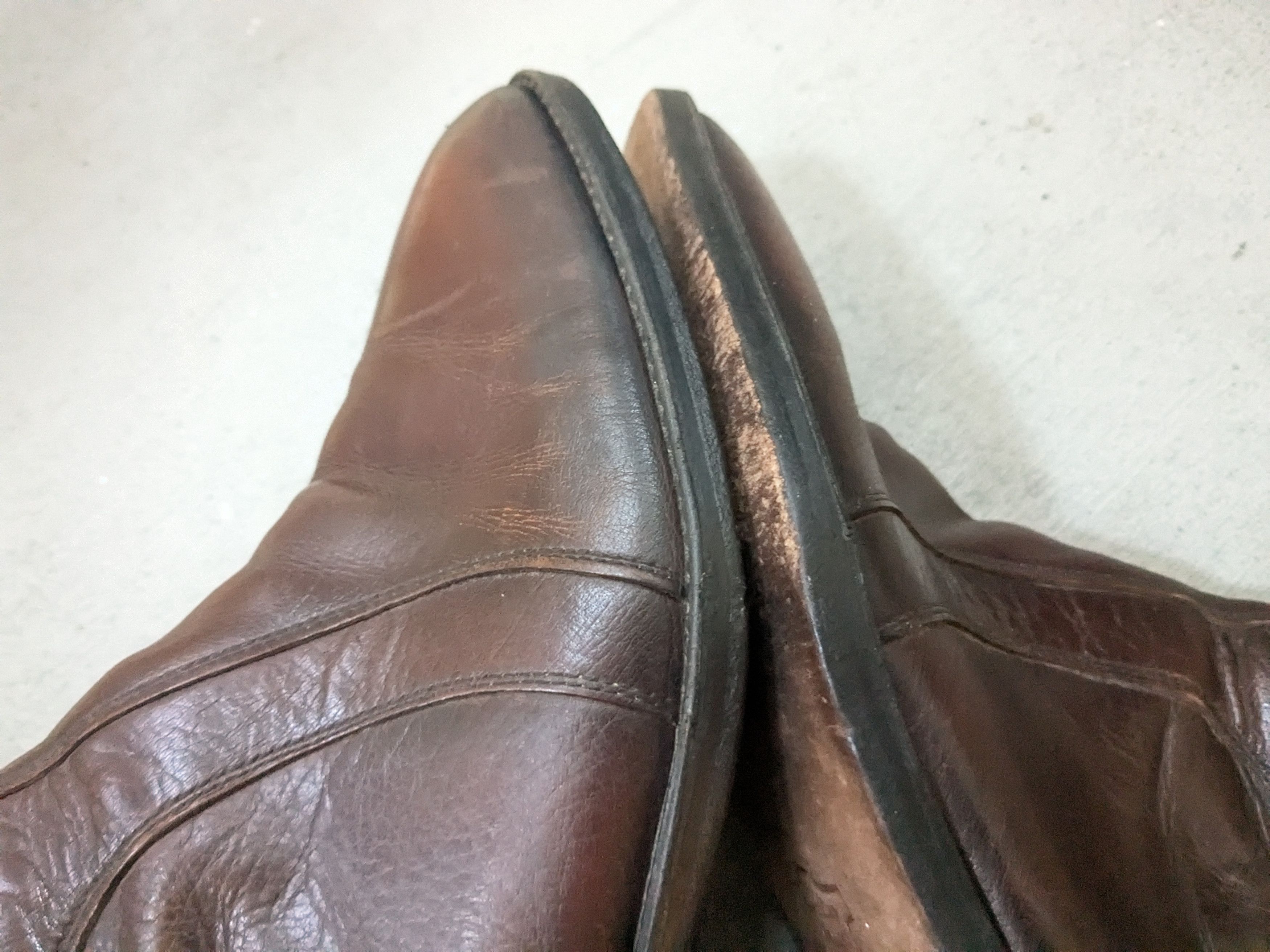 Sears Vintage Sears Side Zip Boots Brown Leather 8.5 D Size US 8.5 / EU 41-42 - 7 Thumbnail