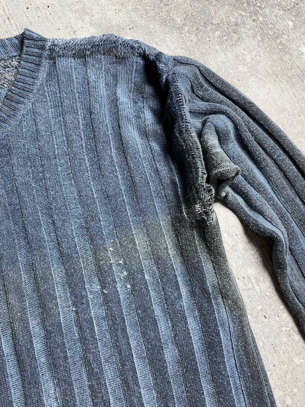 Dolce & Gabbana Vintage Dolce Gabbana Avant Garde Net Sweater Size US XL / EU 56 / 4 - 12 Thumbnail