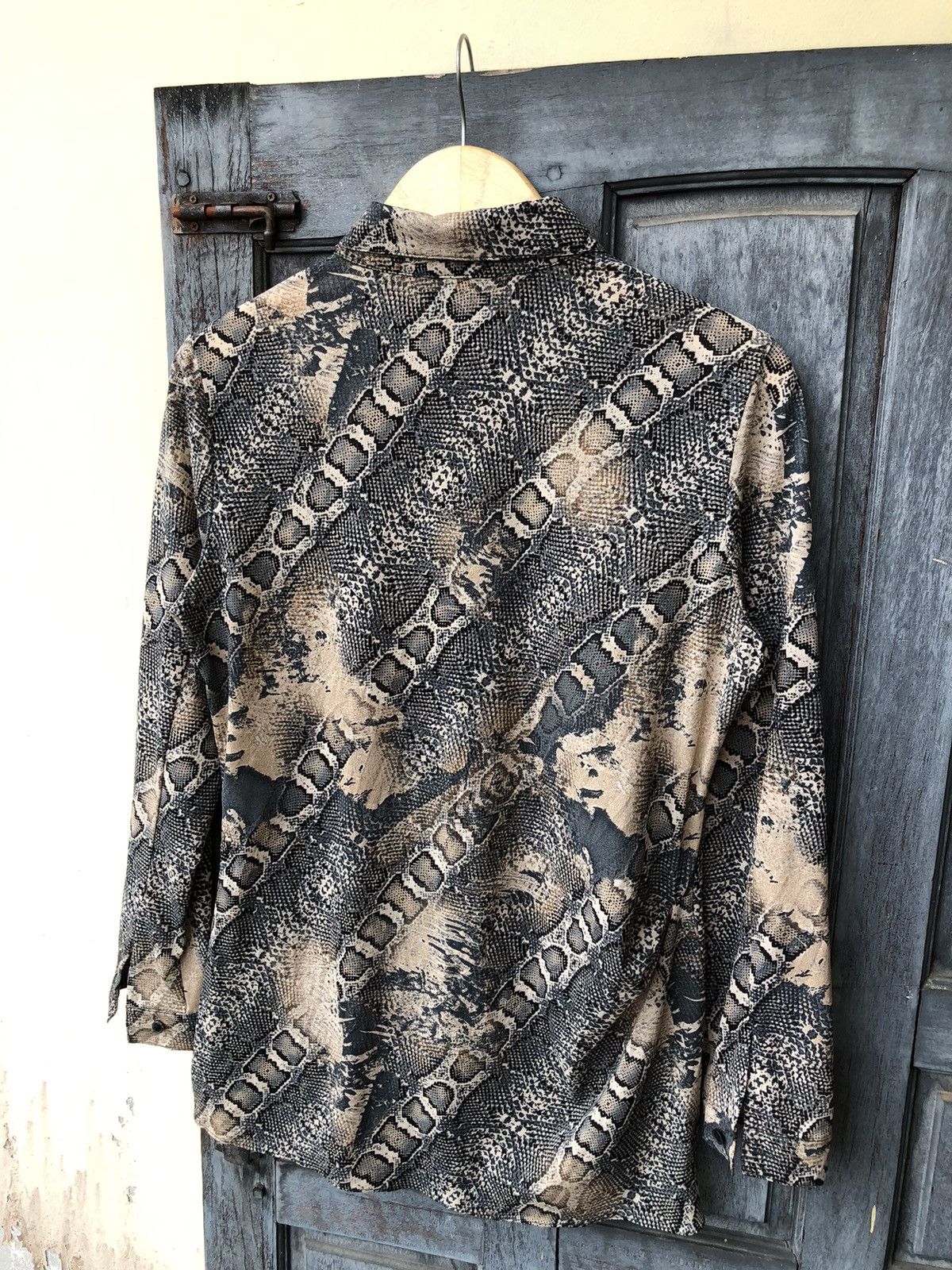 Vintage Demian Snake Skin Asian Style Korean & Japanese Vintage Size L / US 10 / IT 46 - 14 Thumbnail