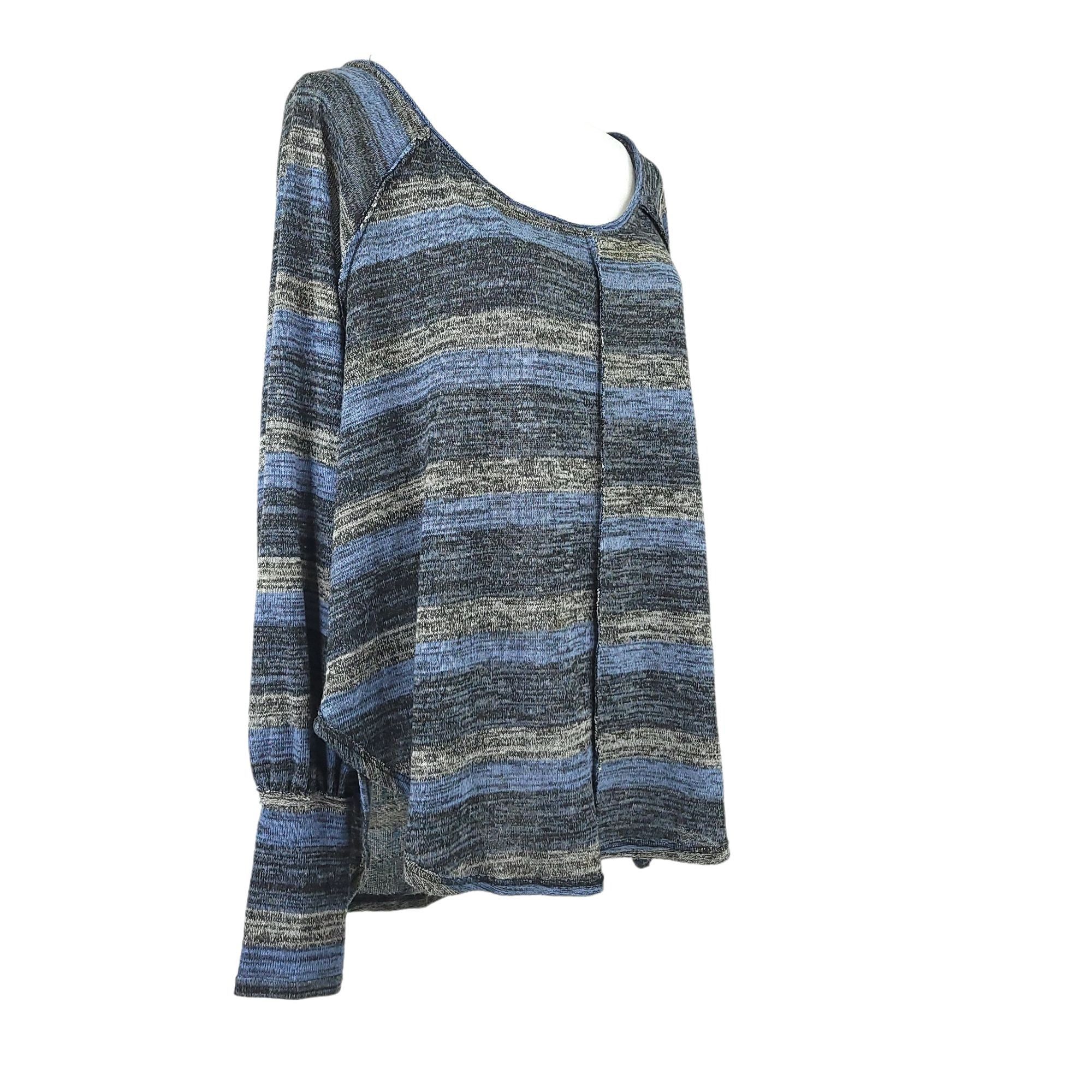 Free People Free People Carolina Hacci Striped Knit Top M NO SIZE Tag Size M / US 6-8 / IT 42-44 - 3 Thumbnail