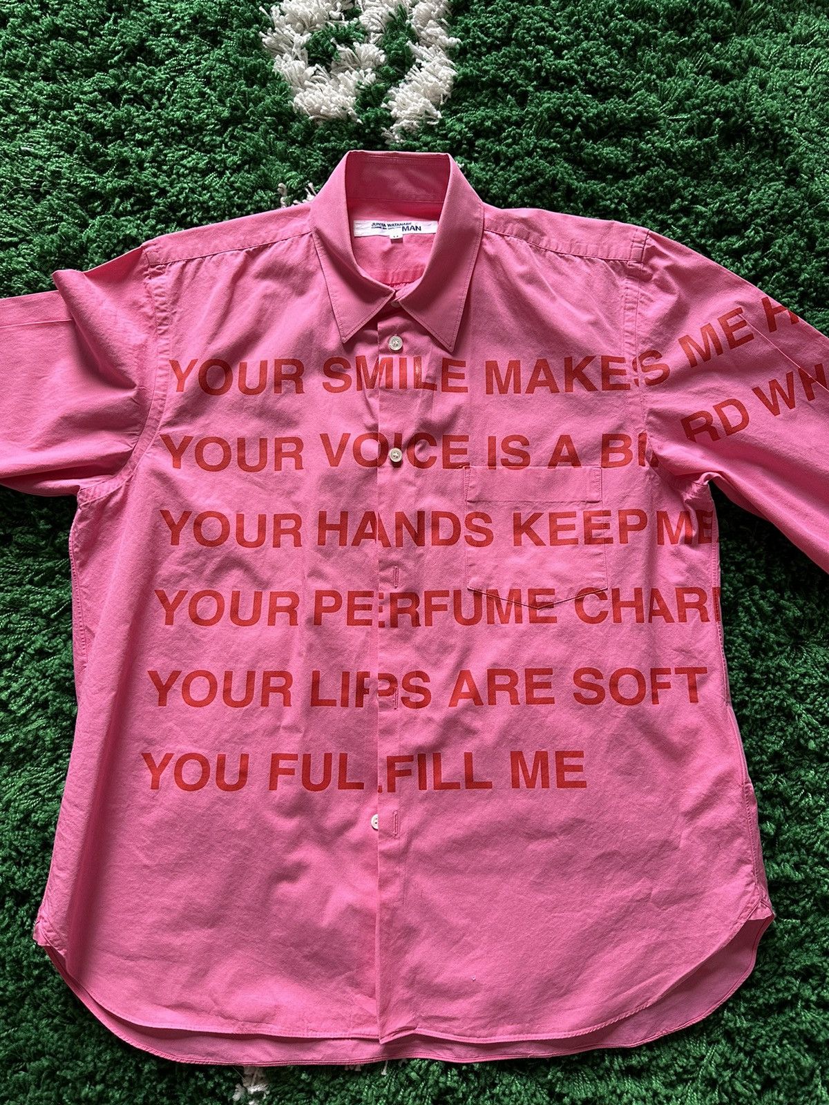 Junya Watanabe Junya Watanabe 2002 SS Poem Shirt | Grailed