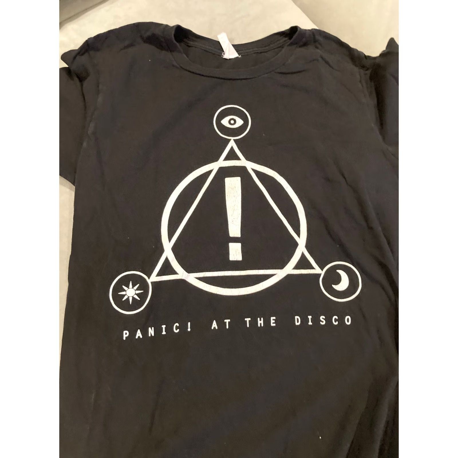 Logo 7 Panic At The Disco T Shirt Symbol Logo Medium Mens Black M Size US M / EU 48-50 / 2 - 2 Thumbnail