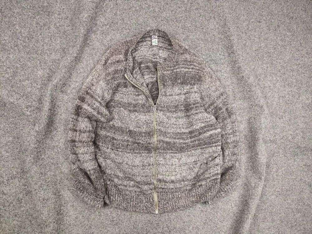 Garbstore Garbstore TDR Design Wool Blend Zip Talon Bomber sweater Size US M / EU 48-50 / 2 - 1 Thumbnail
