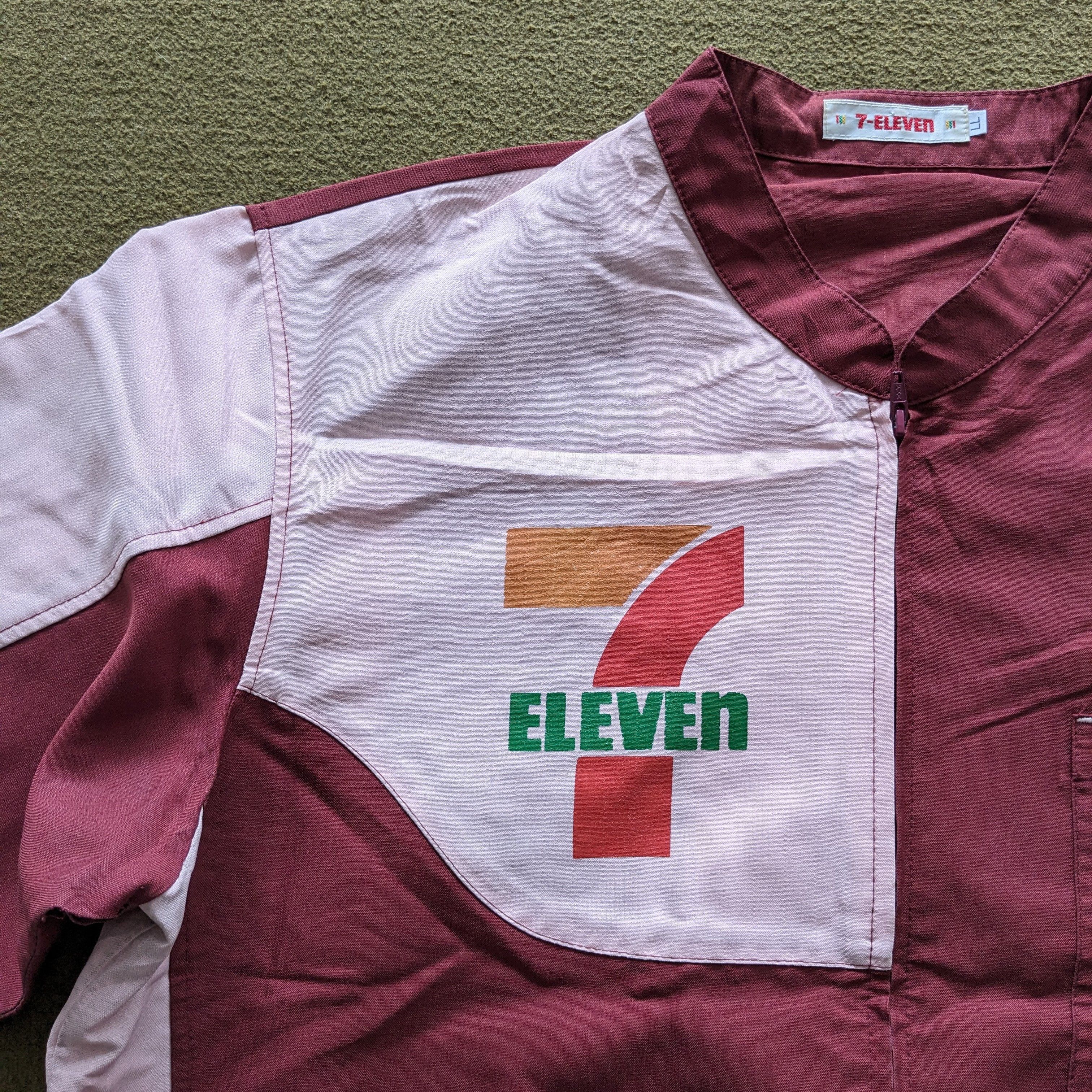 Vintage Vintage 7 ELEVEN Uniform Workers Jacket Size US L / EU 52-54 / 3 - 4 Thumbnail
