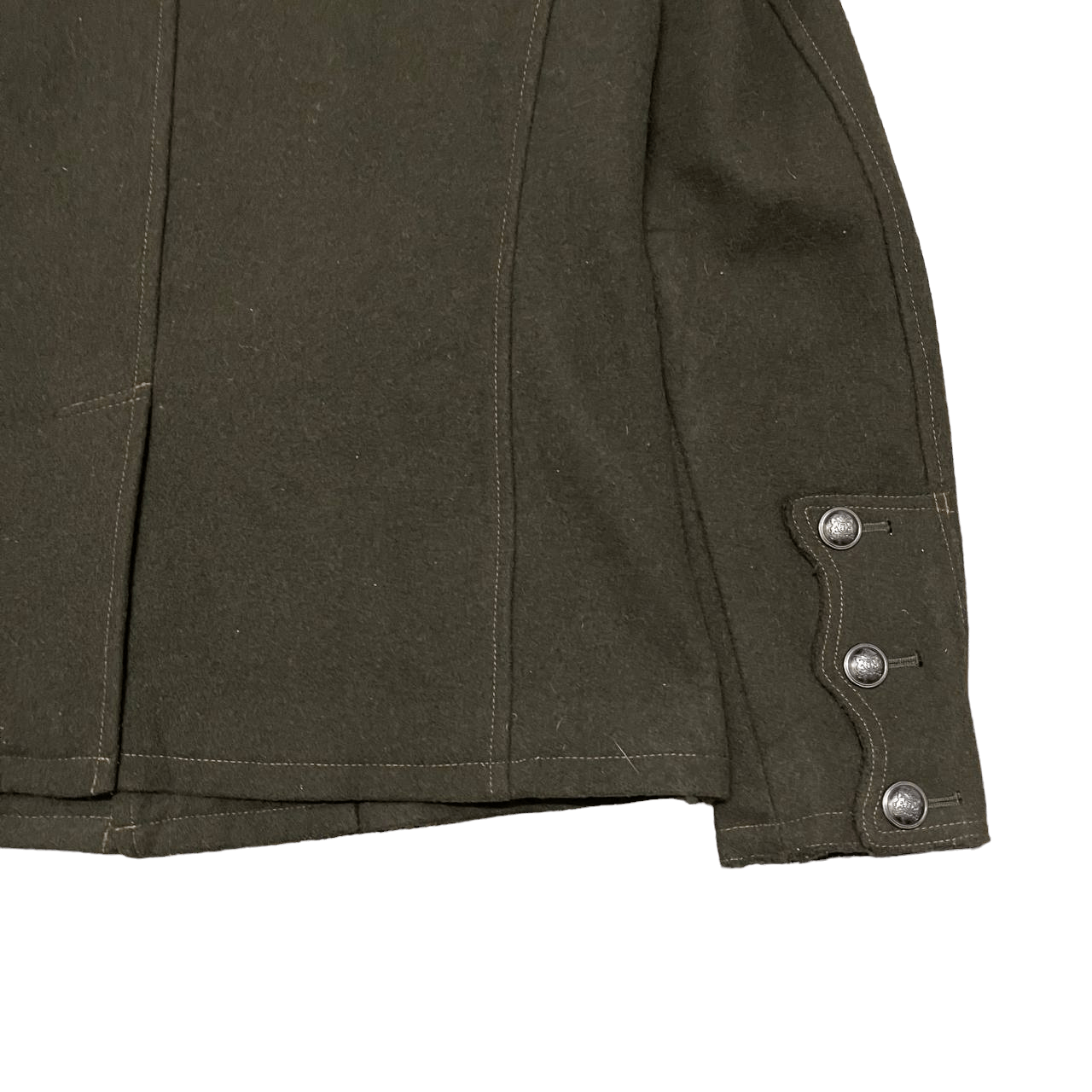 Morgan Homme Vintage Morgan Homme Wool Tactical Jacket Military Size US L / EU 52-54 / 3 - 14 Thumbnail