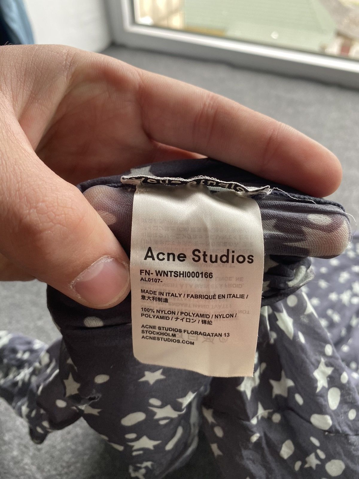 Acne Studios 🔥Acne Studios Distressed Sun Faded Mesh Blouse xs Size XS / US 0-2 / IT 36-38 - 5 Thumbnail
