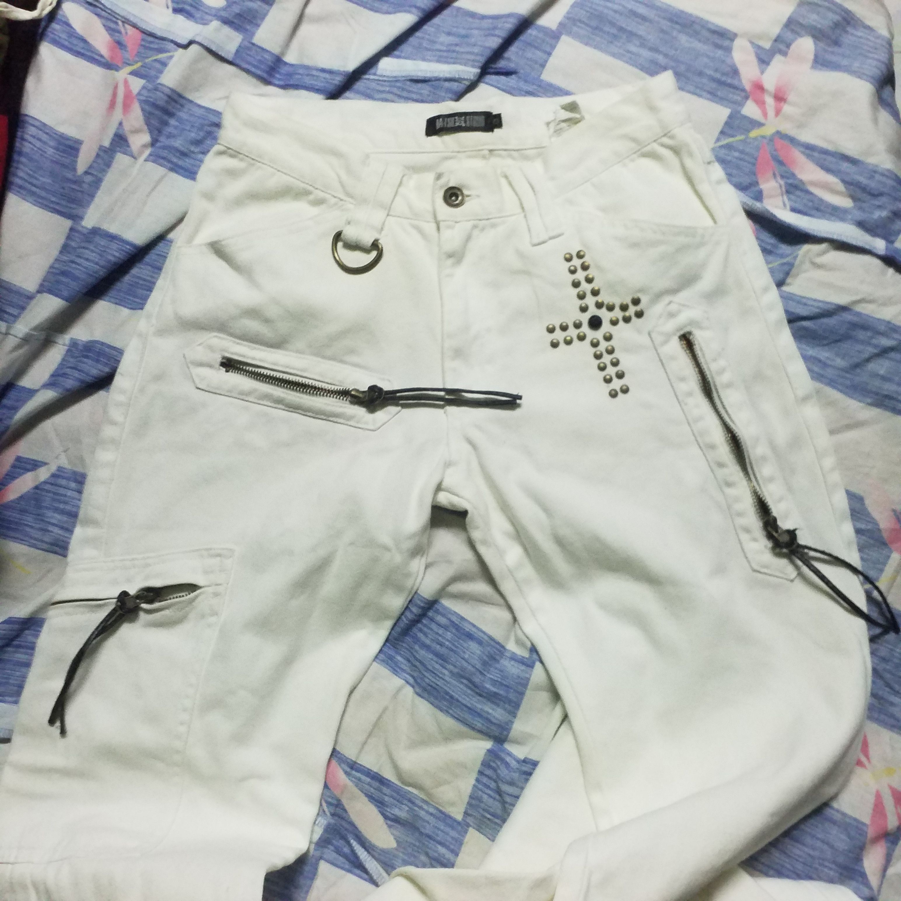 Other BA TSU STUDIO FLARE CARGO JEANS Size 29" - 8 Thumbnail