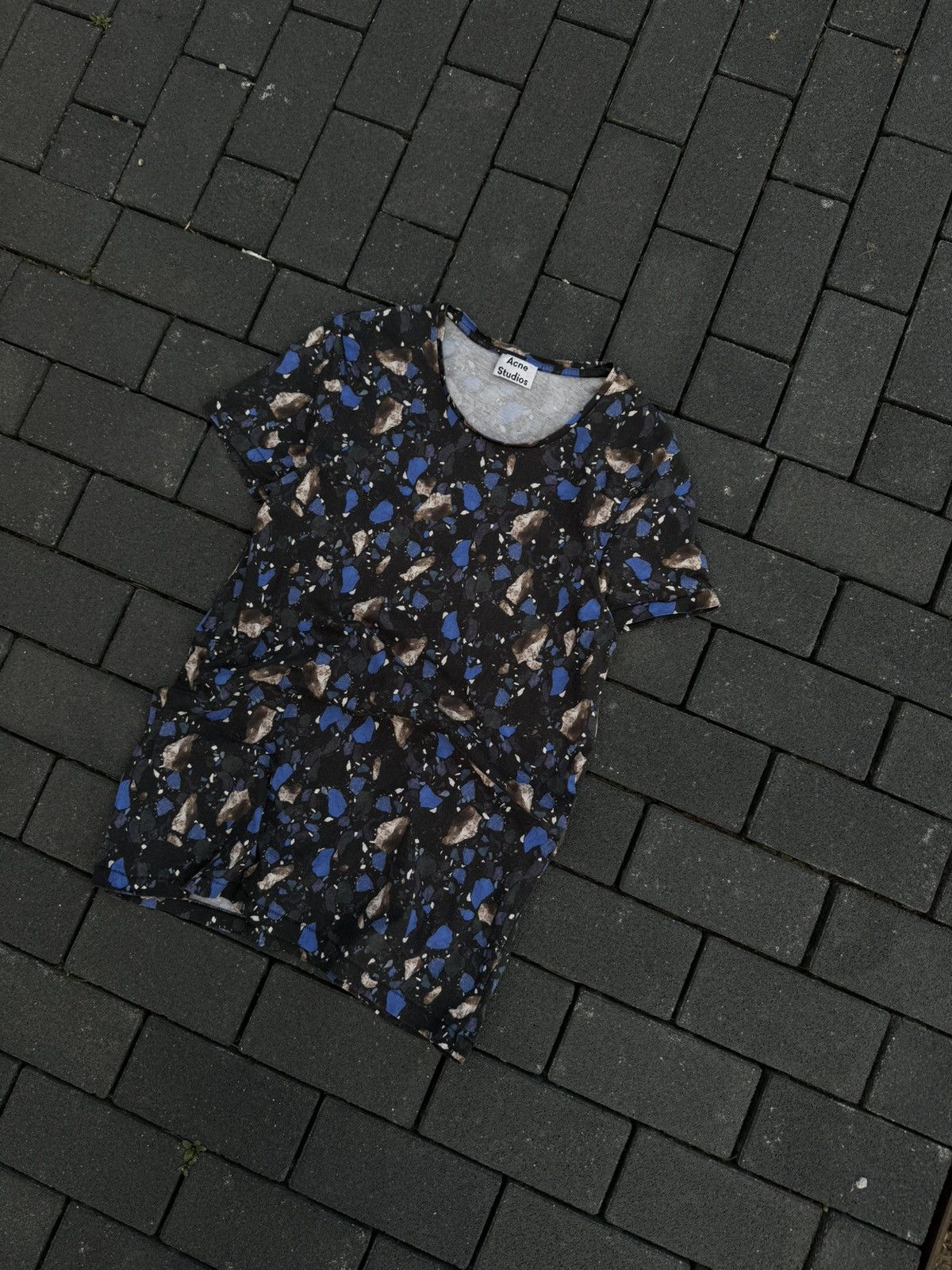 Acne Studios × Designer Acne Studios Standard Print AW14 Cotton T-Shirt Size M / US 6-8 / IT 42-44 - 2 Thumbnail