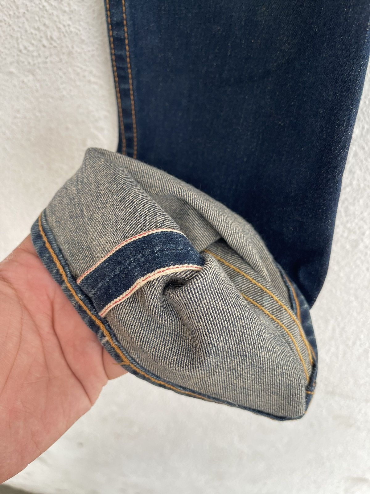 Evisu Evisu Donna Flare Selvedge Jeans Size 31" - 6 Thumbnail