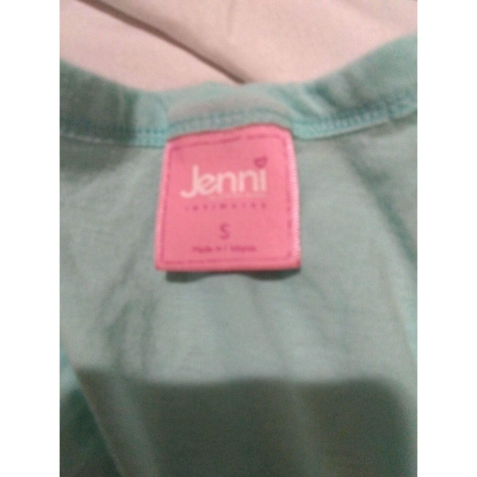 Other Pajama Top Jenni Woman Size S Blue. This Is My Hot Mess Size S / US 4 / IT 40 - 4 Thumbnail