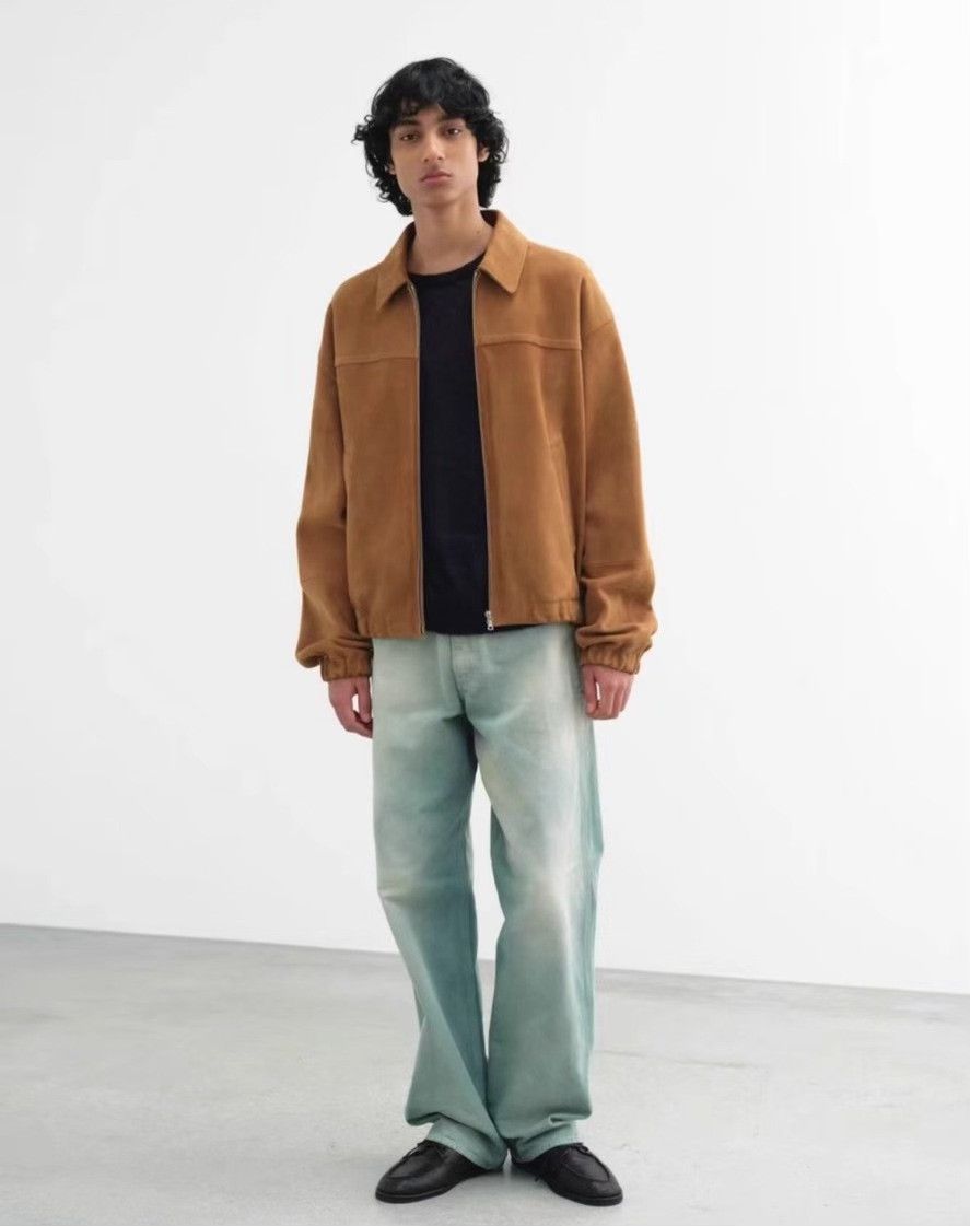 Auralee AURALEE 25SS Lamb Suede Zip Blouson Size US L / EU 52-54 / 3 - 1 Thumbnail