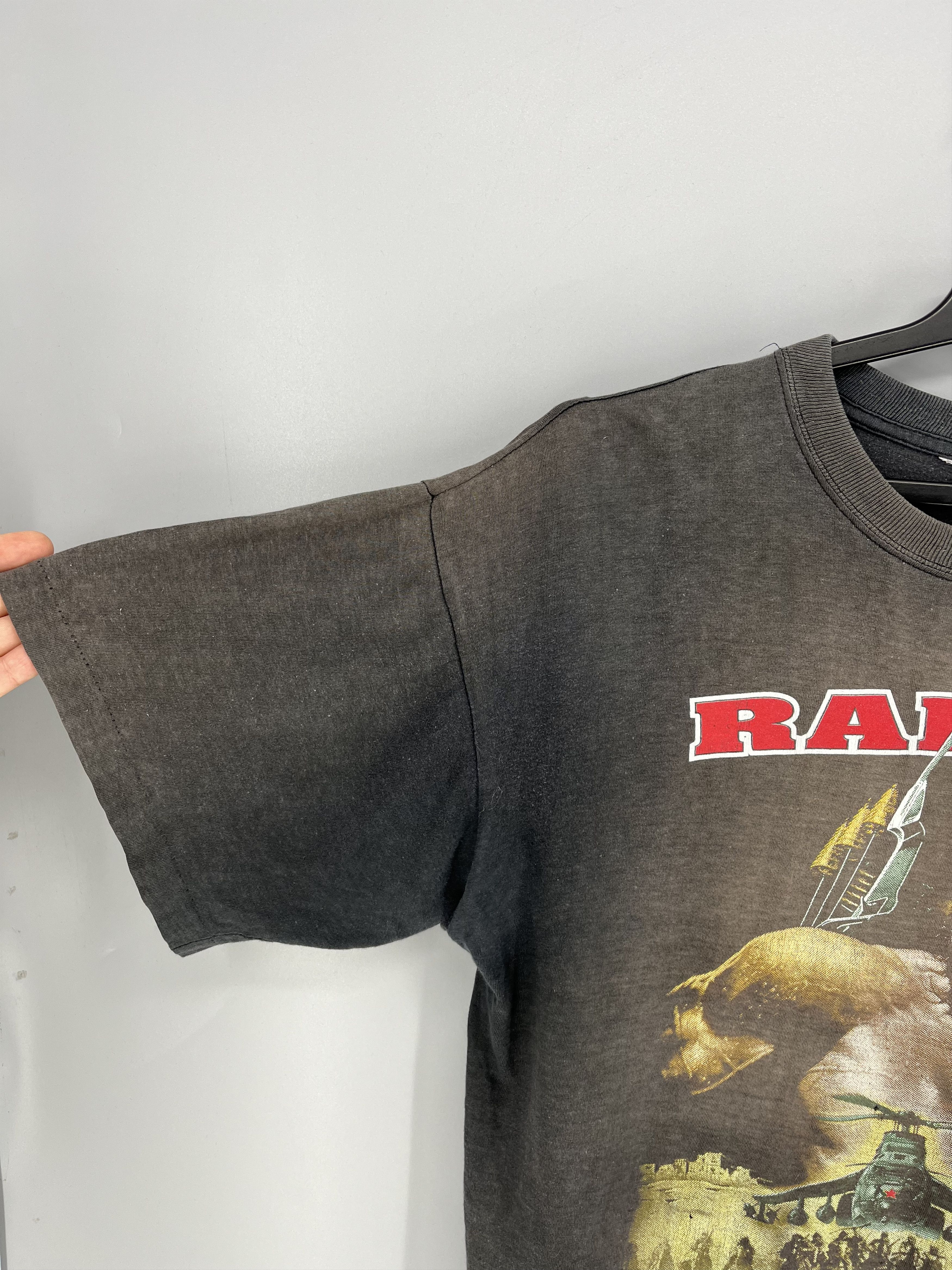 Japanese Brand Vintage 90s Rambo Movie Tee Sylvester Stallone Rap Print Size US M / EU 48-50 / 2 - 6 Thumbnail