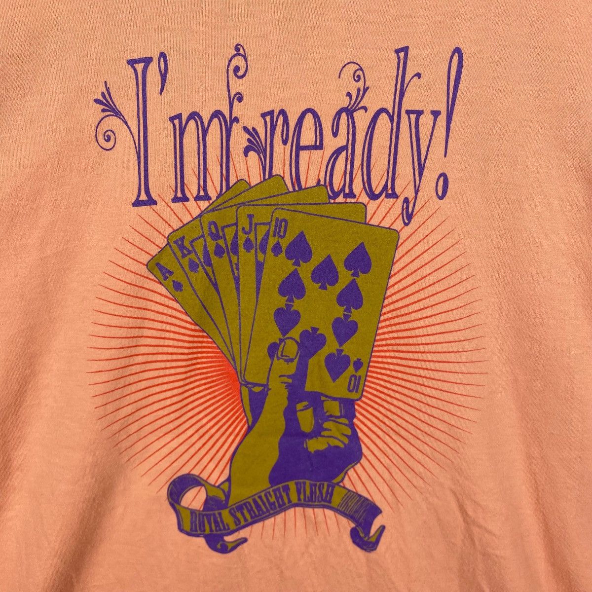 Band Tees Japanese Band PORNO GRAFFITTI Royal Straight Flush Tour Tee Size US M / EU 48-50 / 2 - 4 Thumbnail