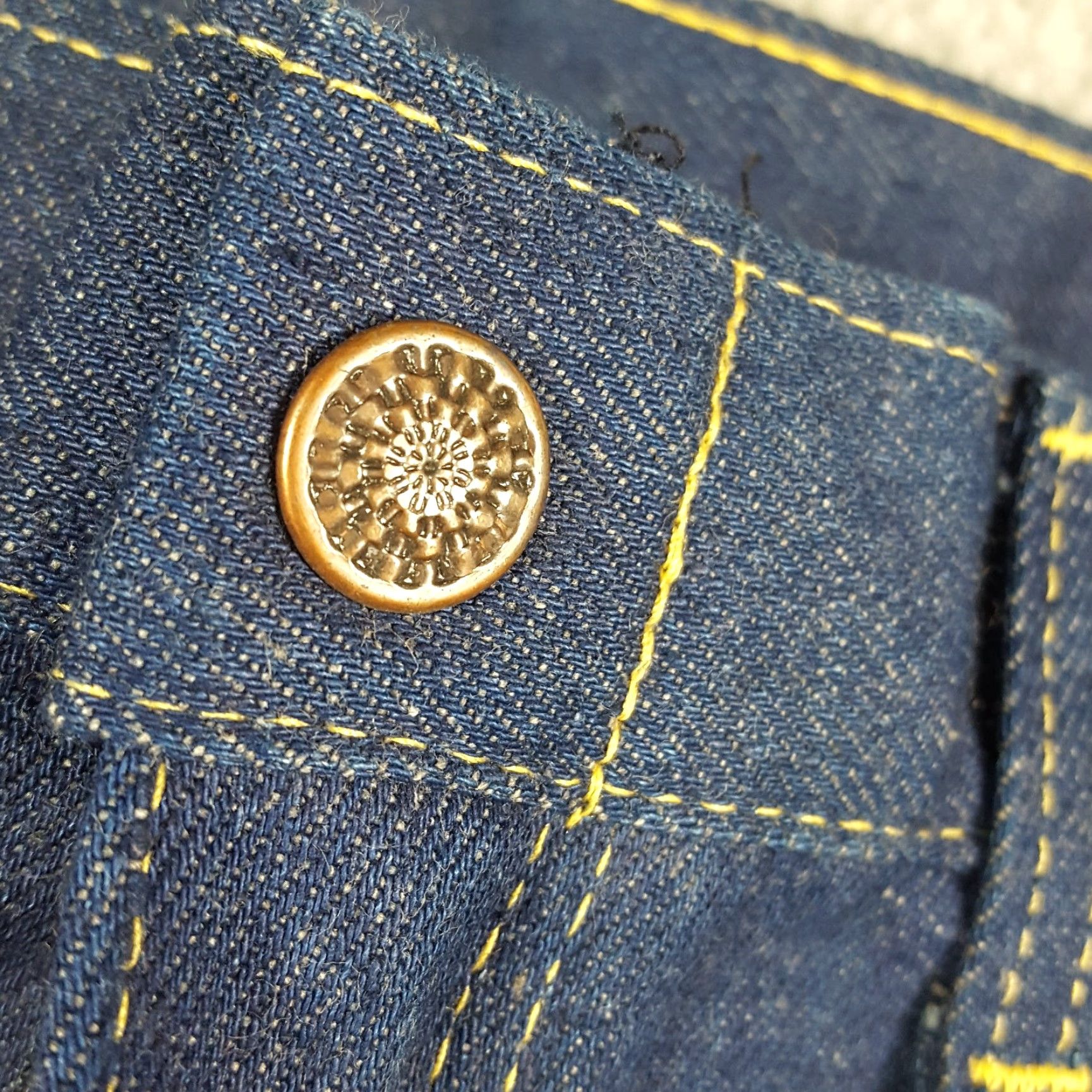 Vintage VINTAGE Robin Western Jeans Women Regular 24 Denim Blue 80s 90s Bohemian Cowboy Straight Pants Womens Size 42" / US 20 - 4 Thumbnail