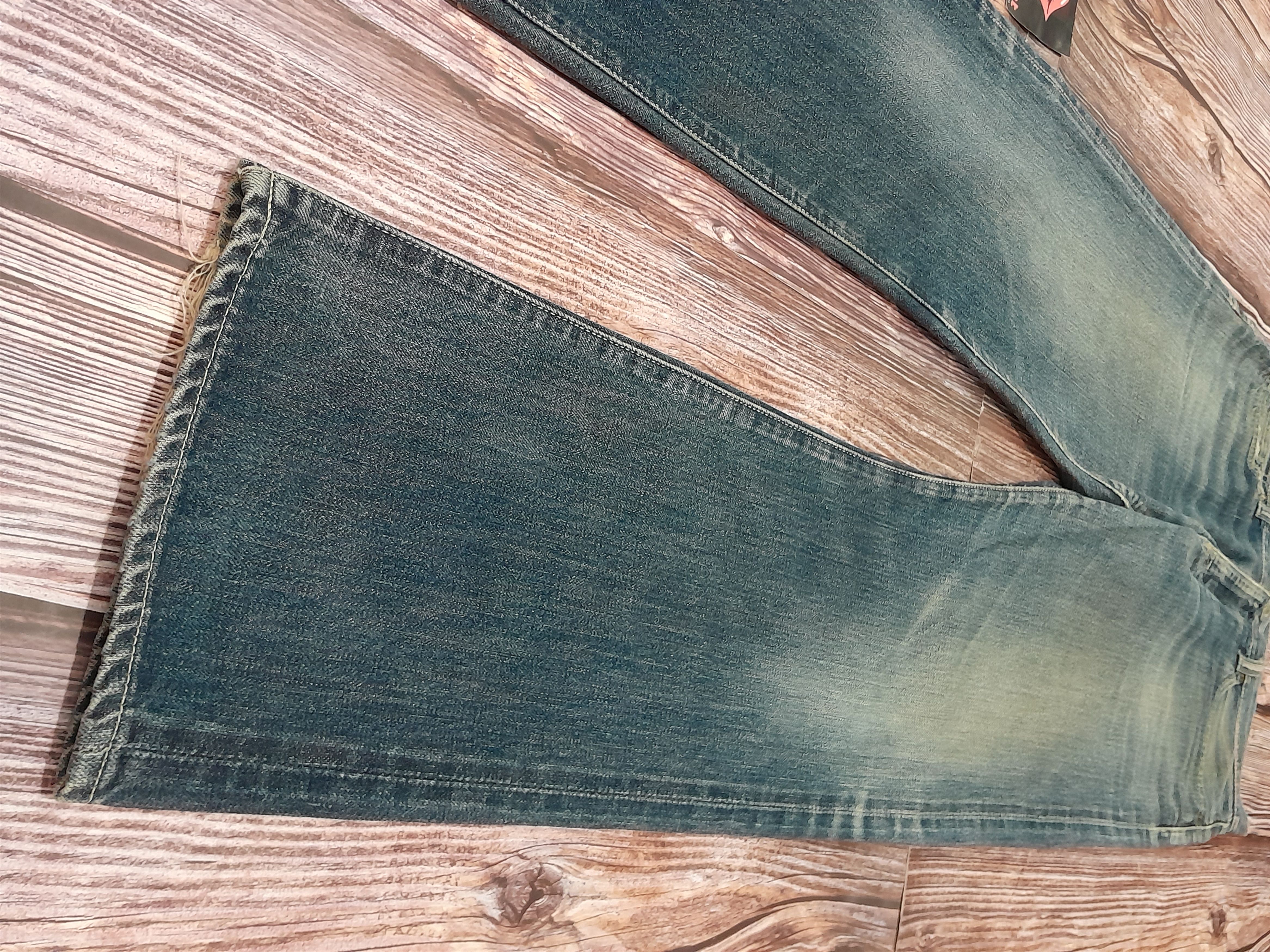 Japanese Brand KAPITAL jeans Selvedge Vintage Size US 33 - 3 Thumbnail