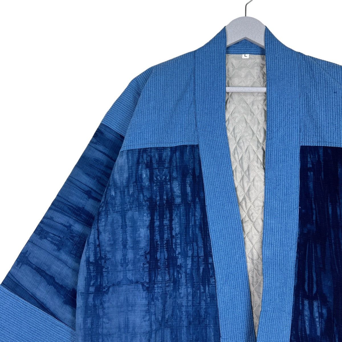Indigo 🔥 80s VINTAGE INDIGO KIMONO HANTEN JACKET Size US L / EU 52-54 / 3 - 7 Thumbnail