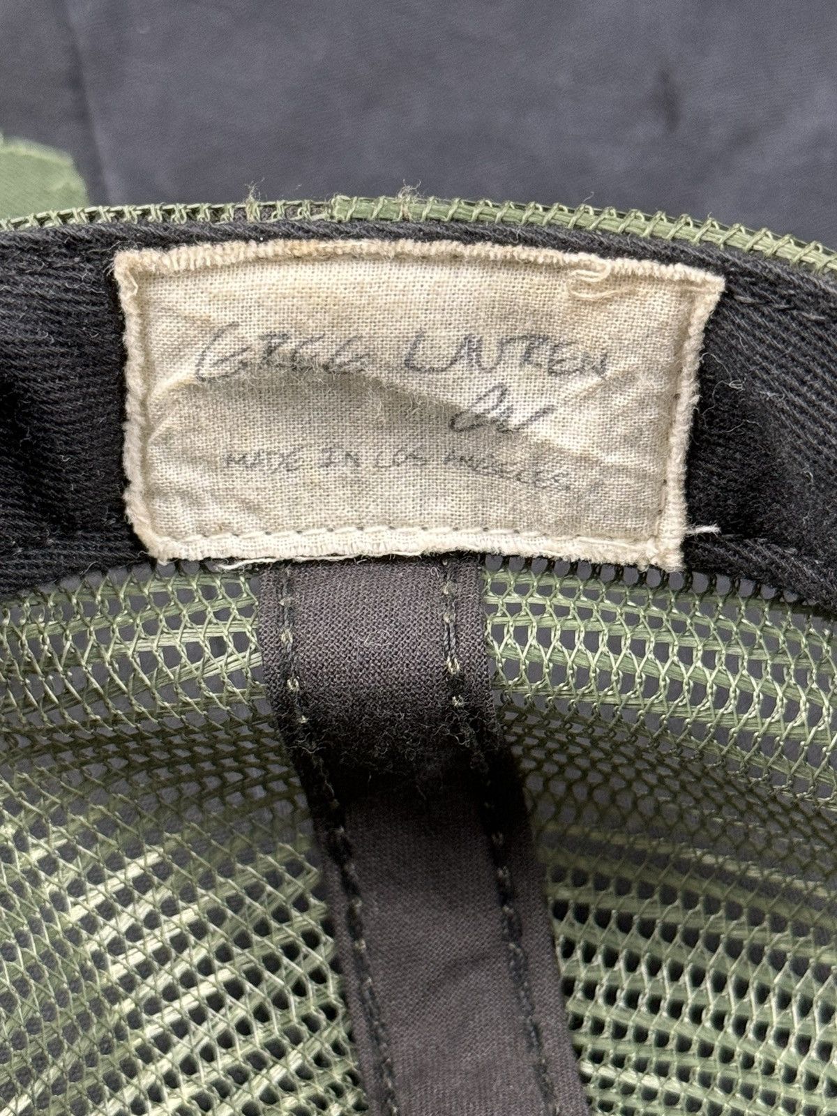 Greg Lauren 50/50 Trucker Hat Size ONE SIZE - 3 Thumbnail