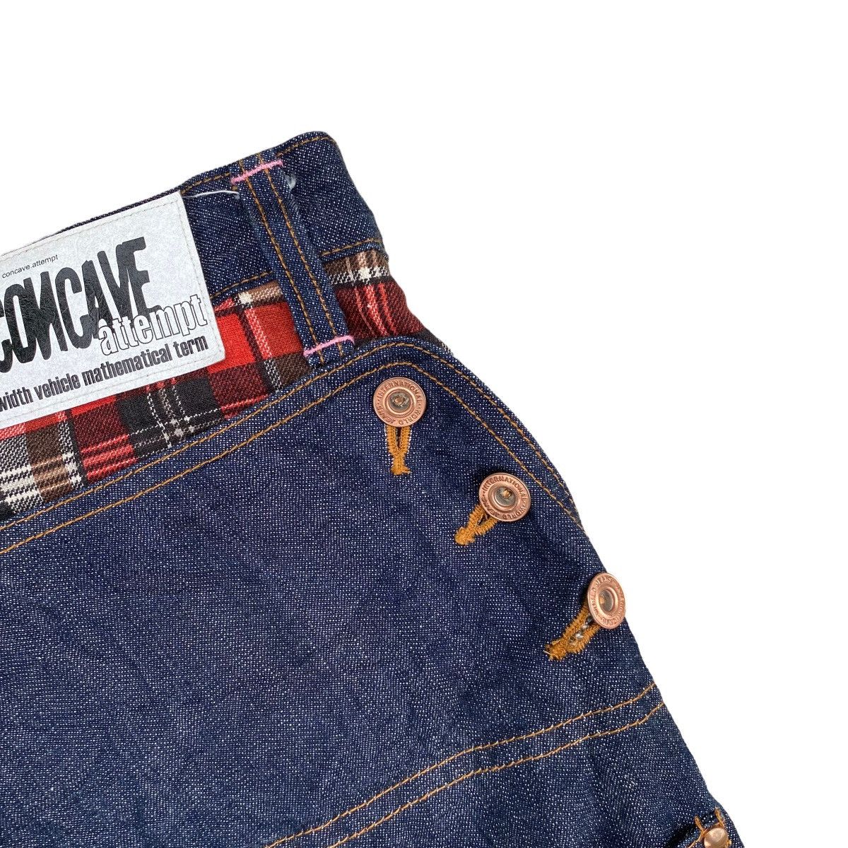 Japanese Brand Vintage CNCV Concave Attempt Japanese Denim Jeans Size US 32 / EU 48 - 9 Thumbnail