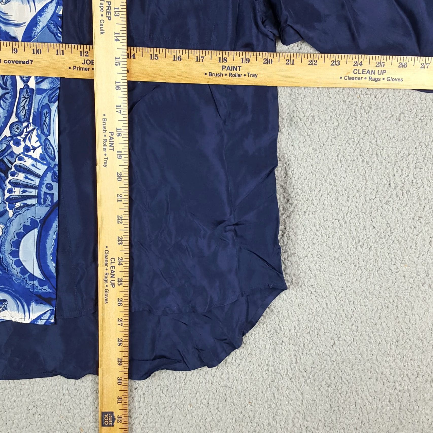 Vintage VINTAGE Casual Isle Women's Button-Up Shirt L Blue Silk 80s Preppy Outdoor Golf Tennis Size L / US 10 / IT 46 - 7 Thumbnail